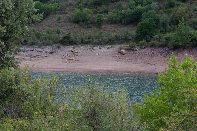 Fotos: El embalse de Mansilla en agosto