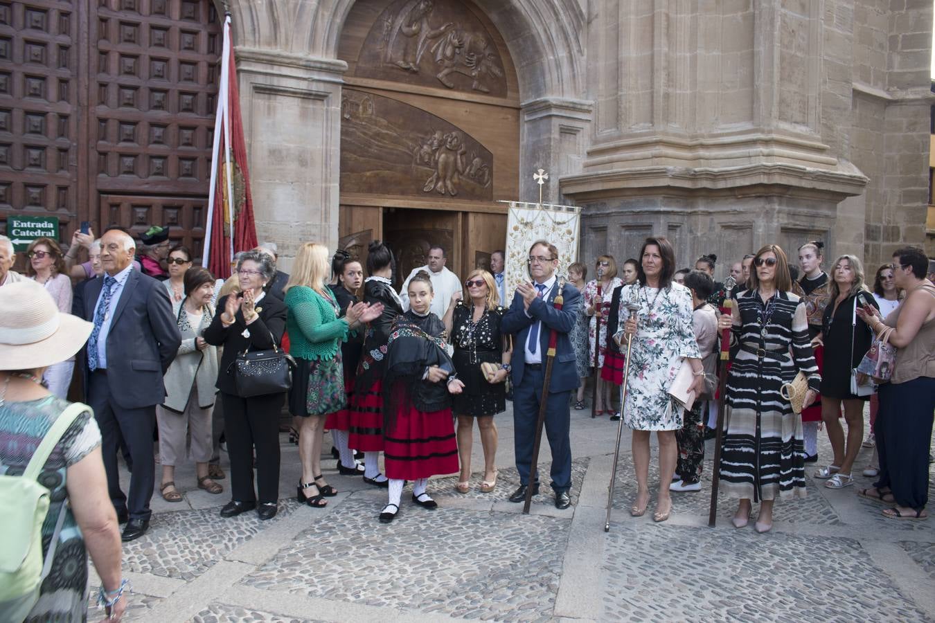 Fotos: Viloria visita Santo Domingo de la Calzada