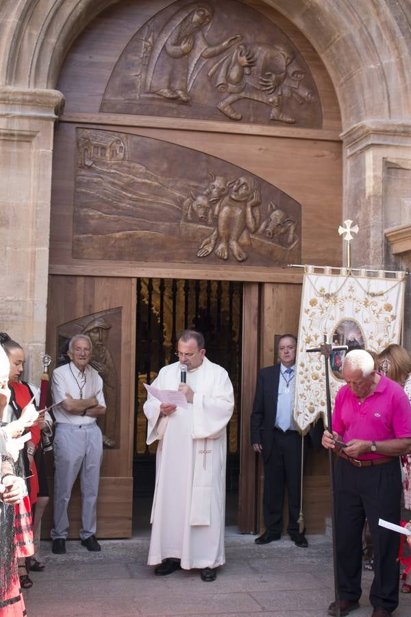 Fotos: Viloria visita Santo Domingo de la Calzada