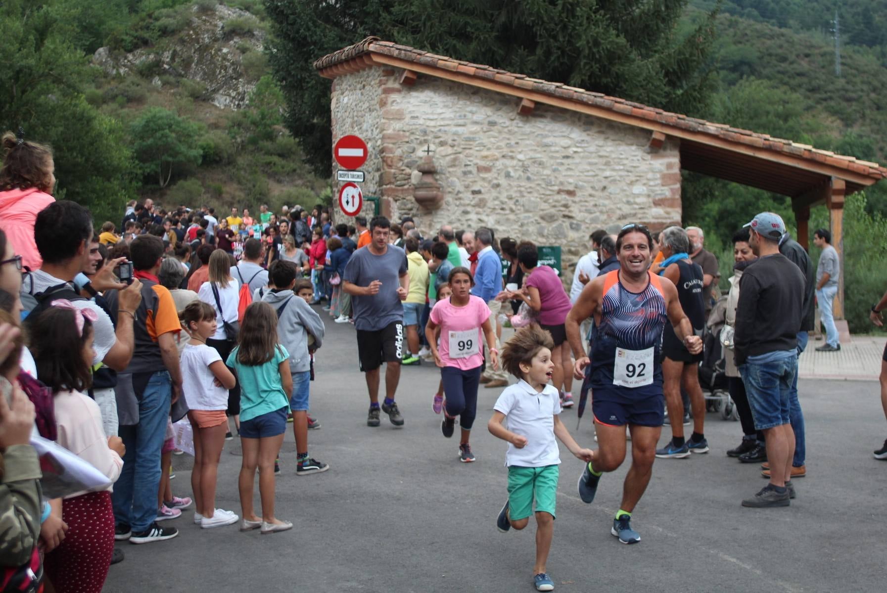 Fotos: Carrera &#039;Puente a punte&#039; en Ezcaray