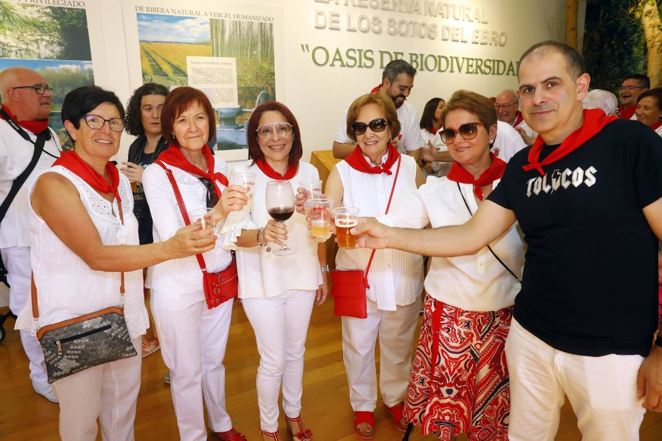 Disparo del cohete en Alfaro.