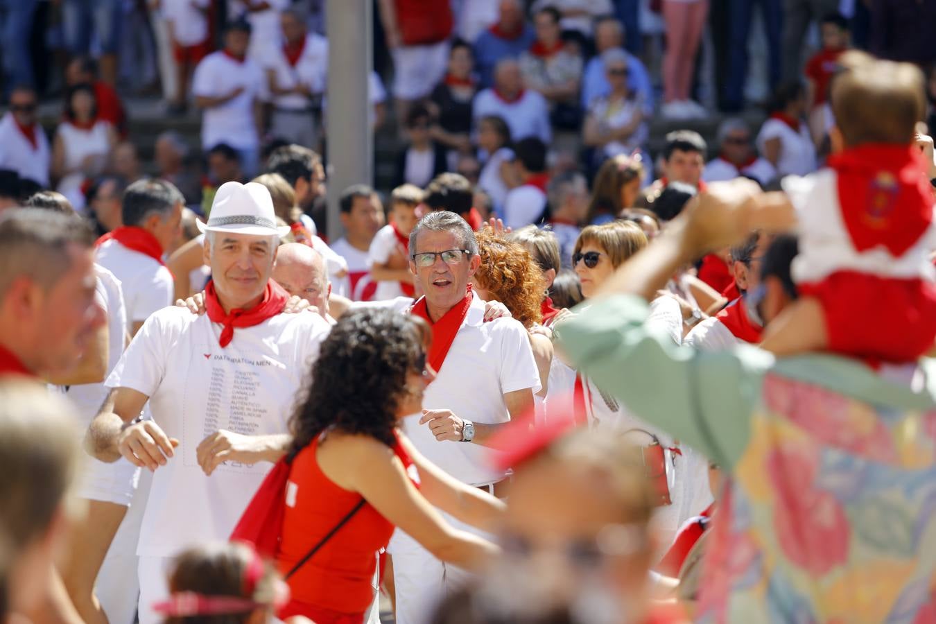 Disparo del cohete en Alfaro.