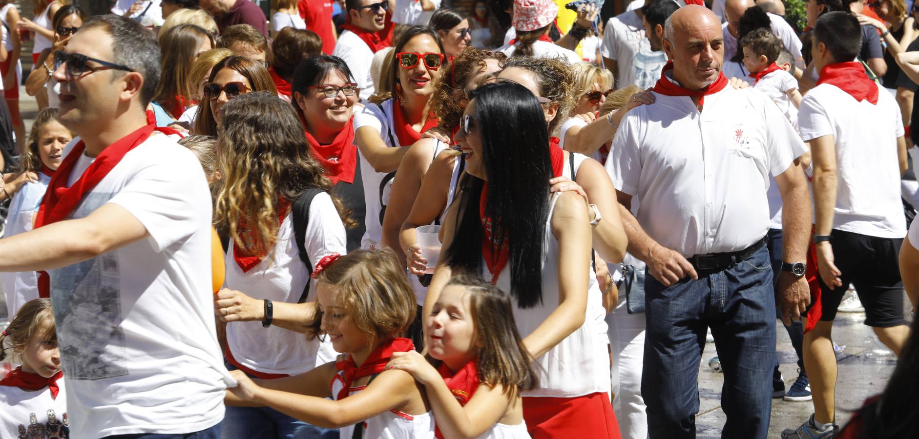 Disparo del cohete en Alfaro.