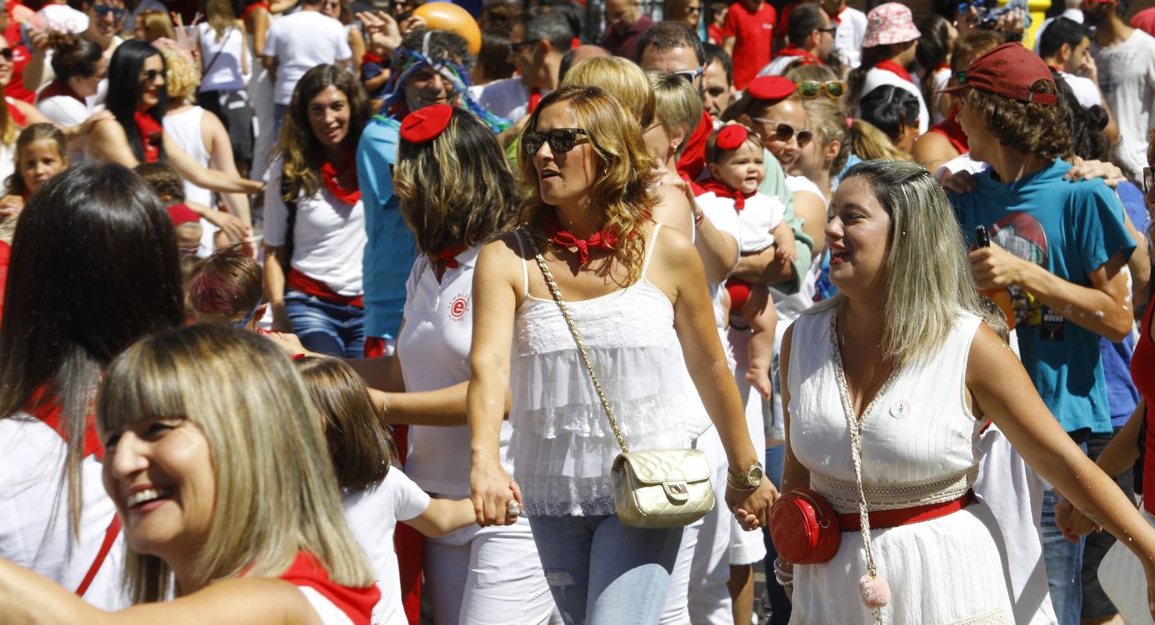 Disparo del cohete en Alfaro.