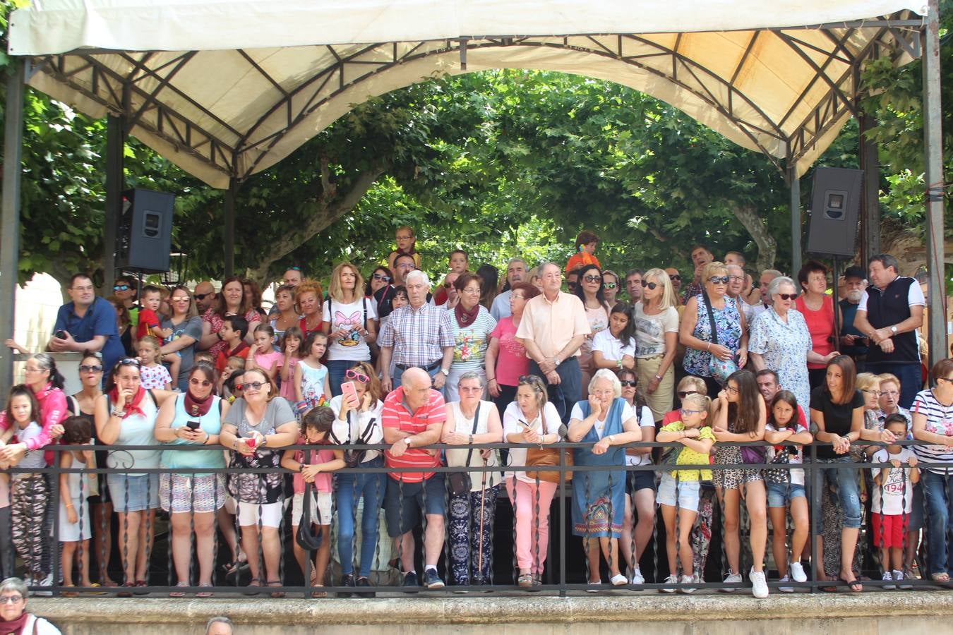 Fotos: Navarrete lanza el cohete festivo