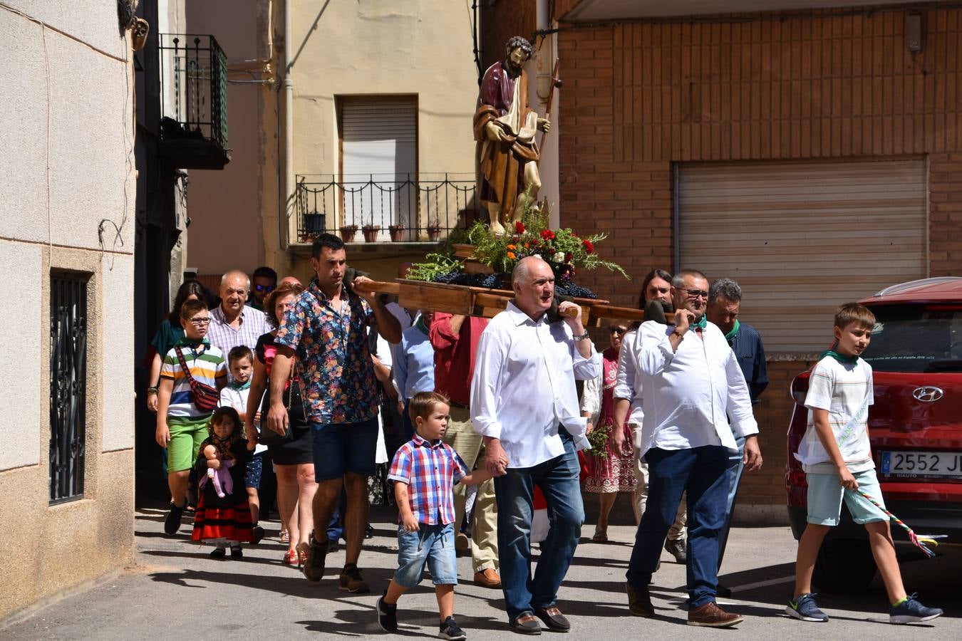 Fotos: Procesión de San Roque en Alcanadre
