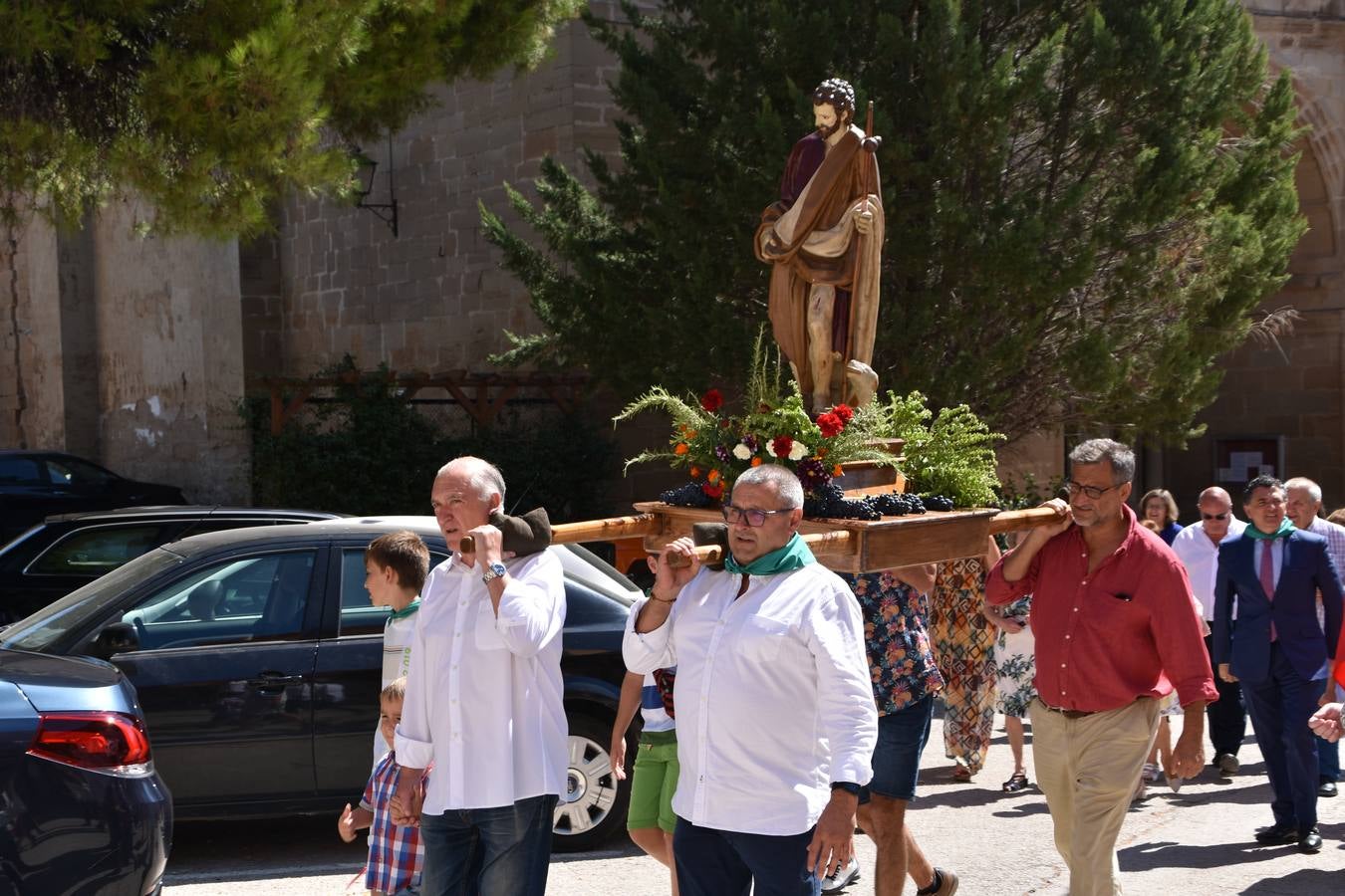 Fotos: Procesión de San Roque en Alcanadre