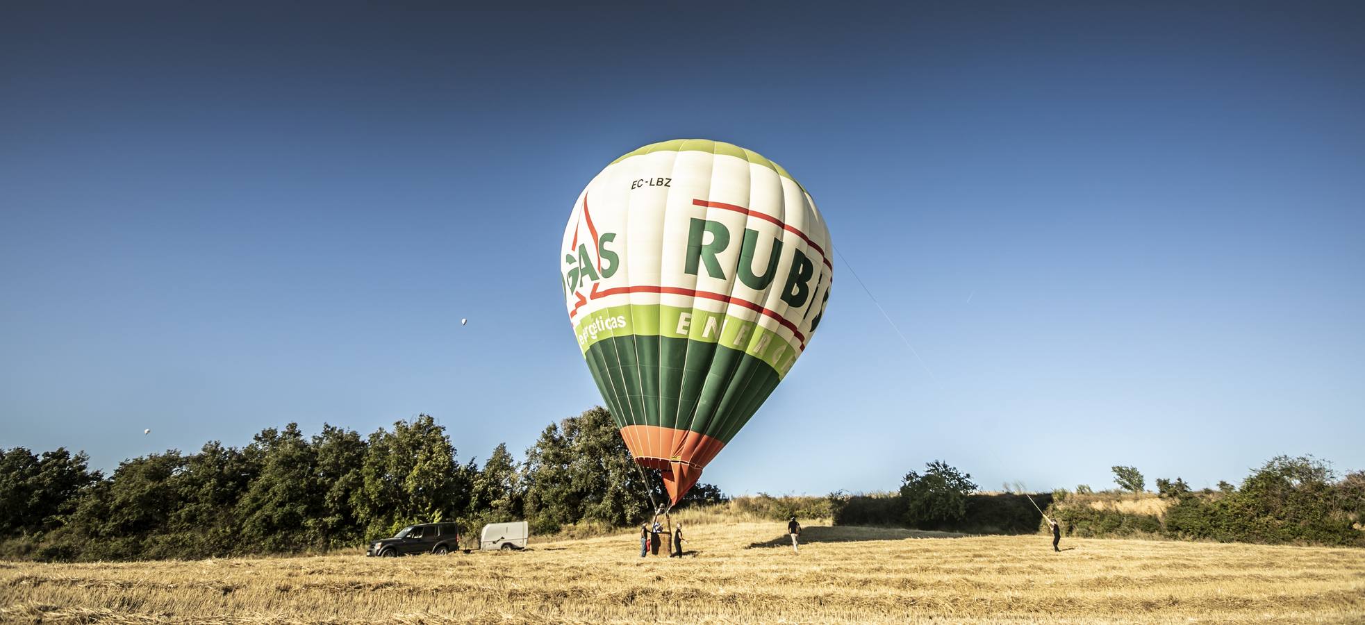 Fotos: Regata de globos aerostáticos en Haro y su comarca