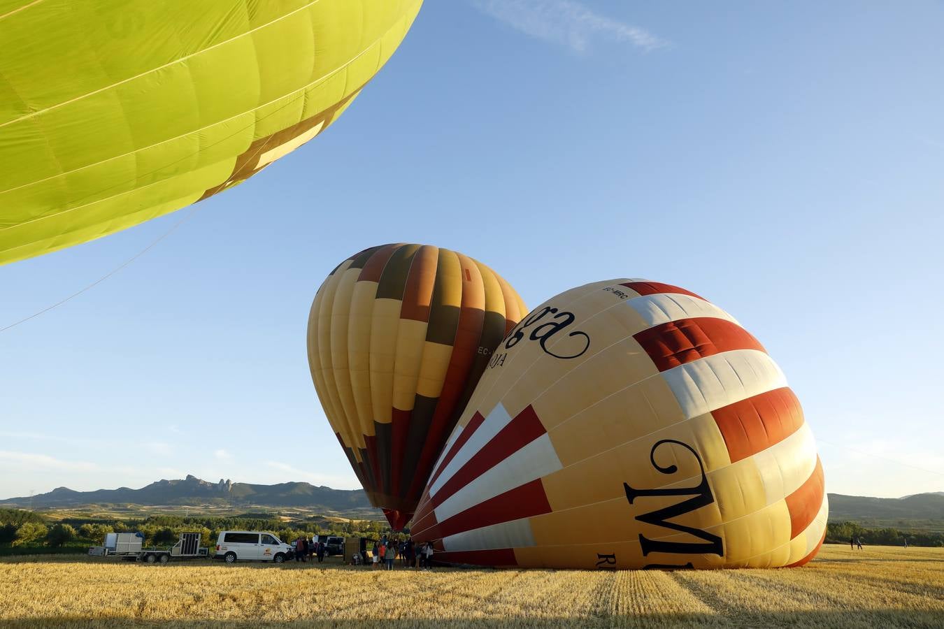 Fotos: Regata de globos aerostáticos en Haro y su comarca