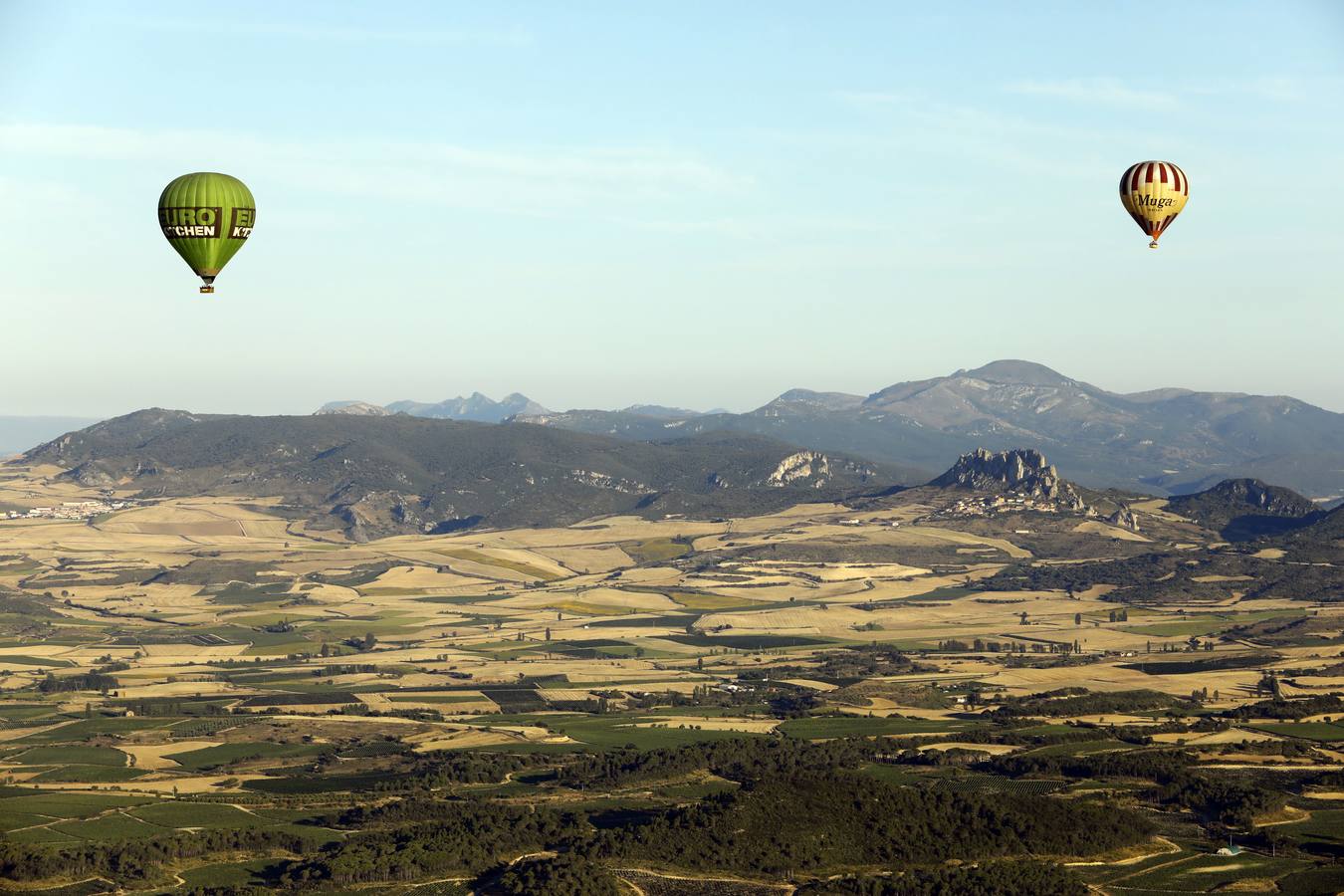 Fotos: Regata de globos aerostáticos en Haro y su comarca