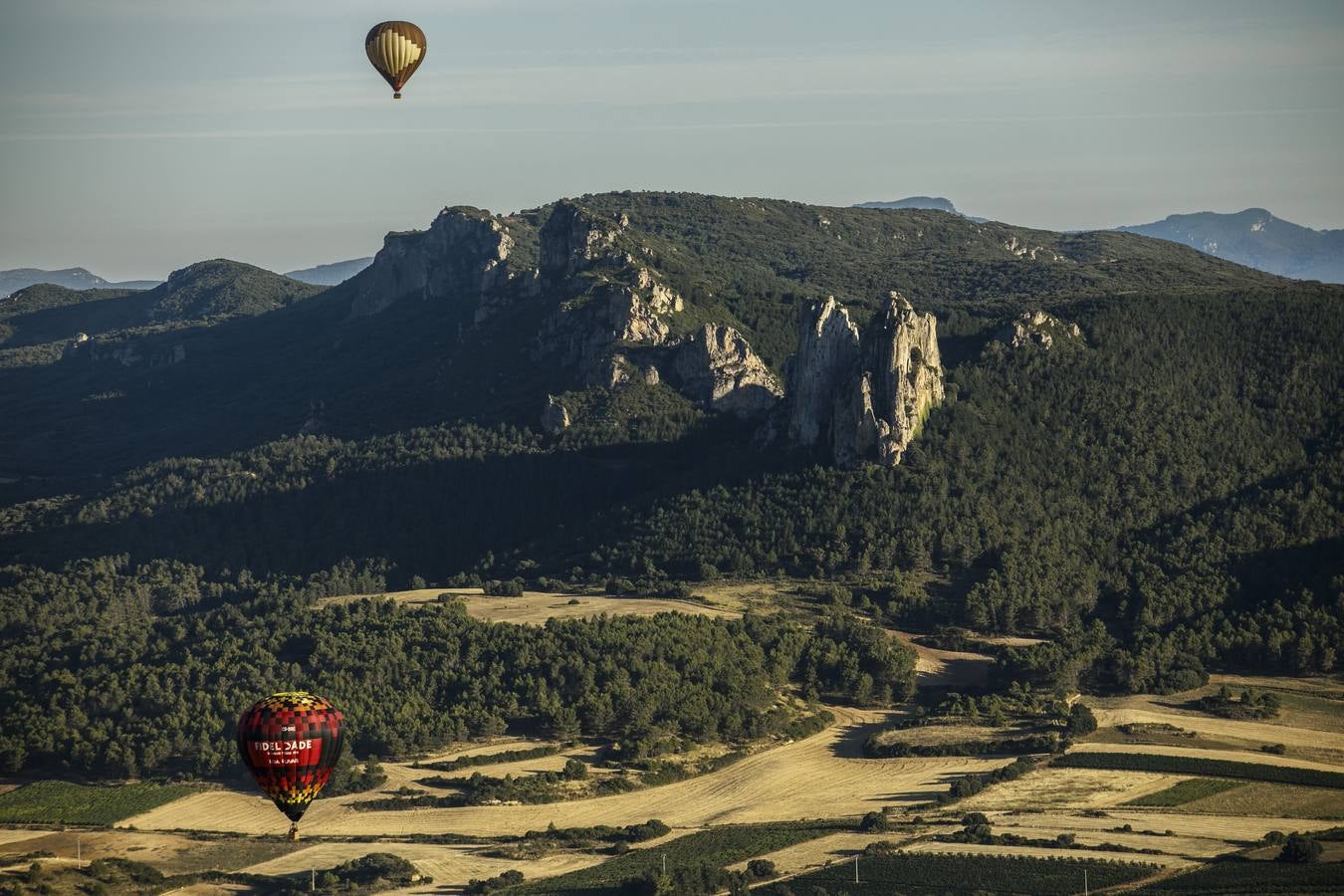 Fotos: Regata de globos aerostáticos en Haro y su comarca