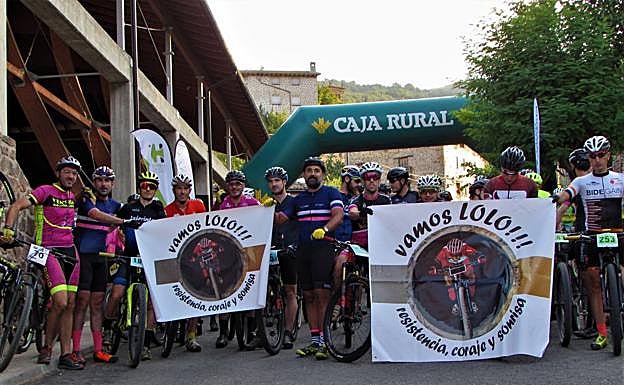 Salida de La Ruta del Zorro en Ventrosa