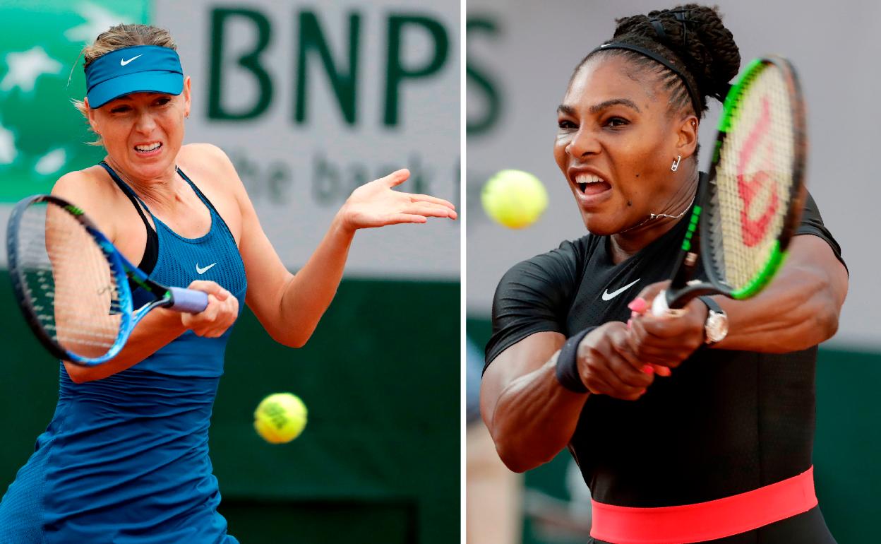 Serena Williams aplasta a Sharapova en su estreno en el Abierto de EE UU