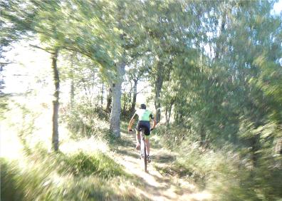 Imagen secundaria 1 - Camino que remonta el valle de la Agenzana, sendero hacia Montemediano y Pradillo