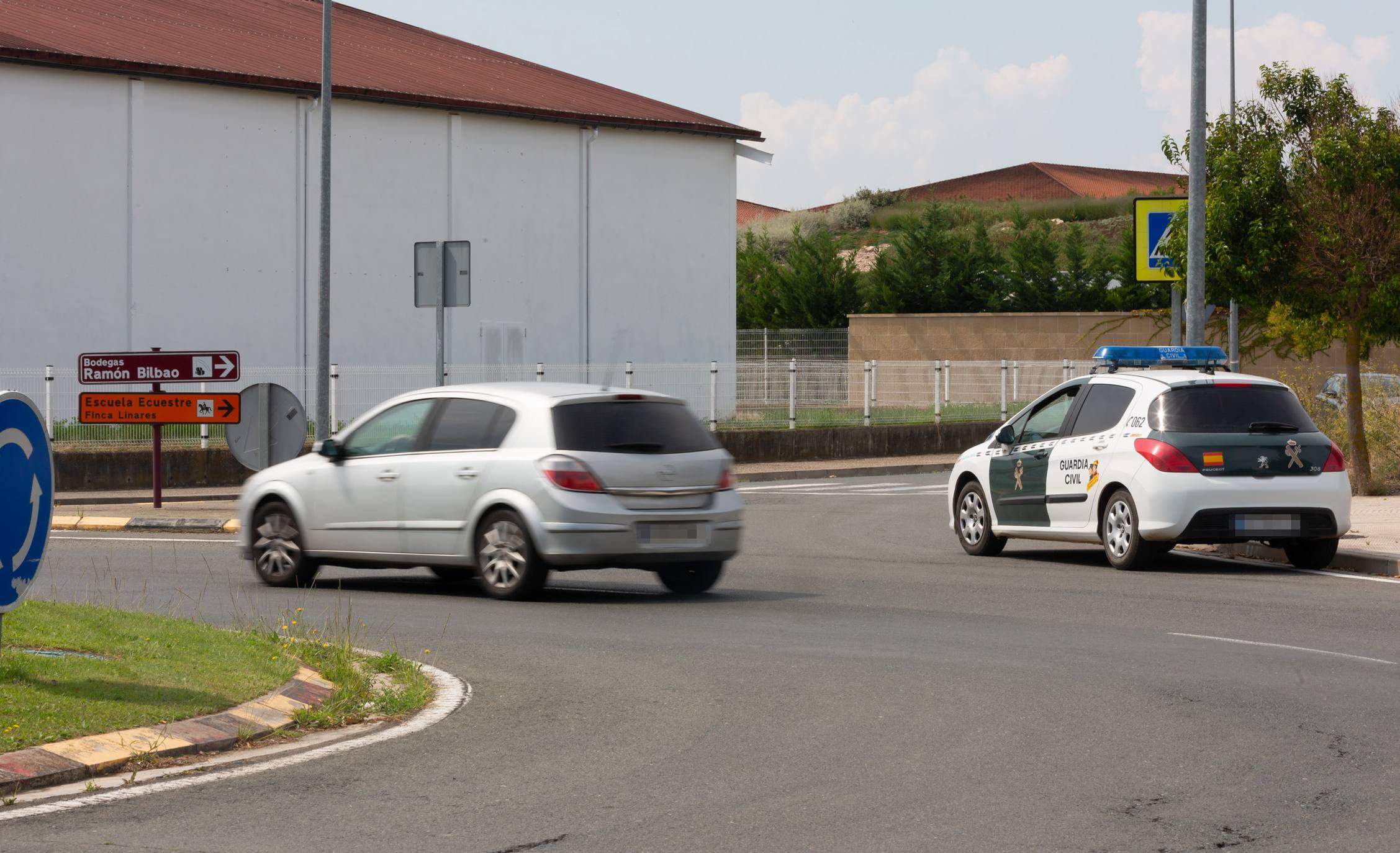 Andreu, en su llegada a la comida.
