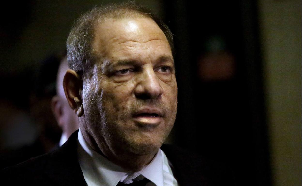 El productor Harvey Weinstein, durante el juicio que se celebra en su contra por abusos sexuales.