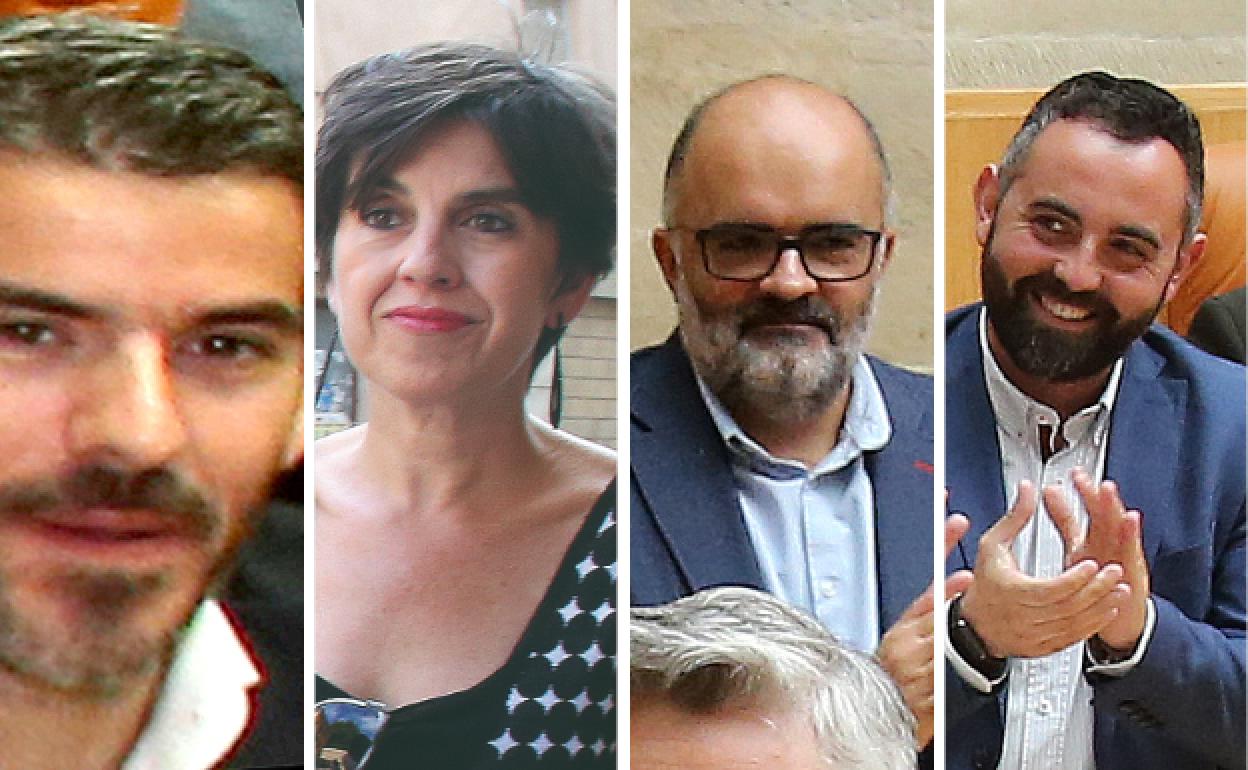 De izquierda a derecha, Diego Iturriaga, Nuria del Río, Santiago Urizarna y Raúl Juárez.