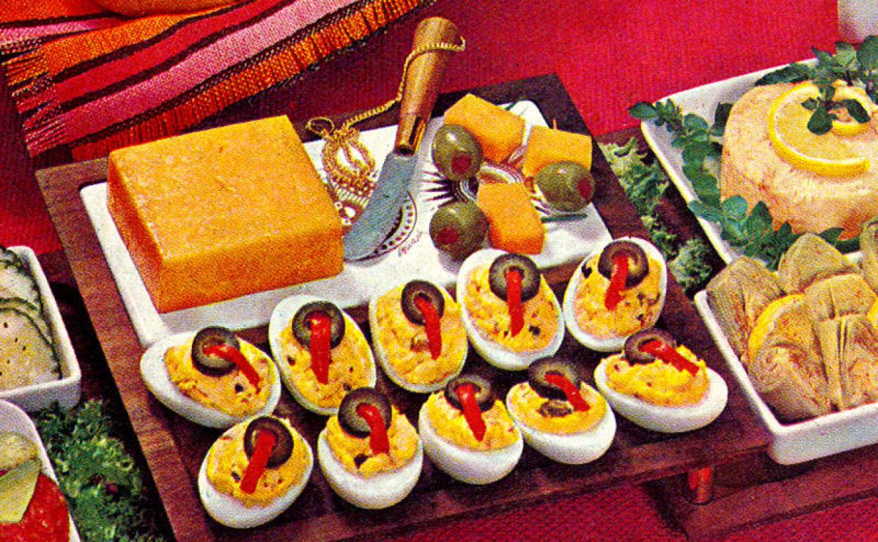 Ilustración la revista de cocina 'Paladar', 1964.