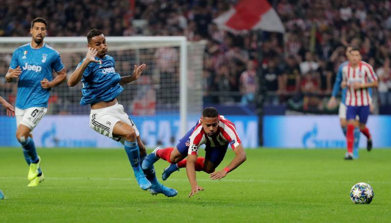 El Atlético de Madrid y la Juventus de Turín se enfrentaron en el Metropolitano en la primera jornada de la Liga de Campeones.