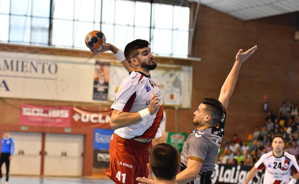 Imanol Garciandía, durante el duelo en Cuenca.
