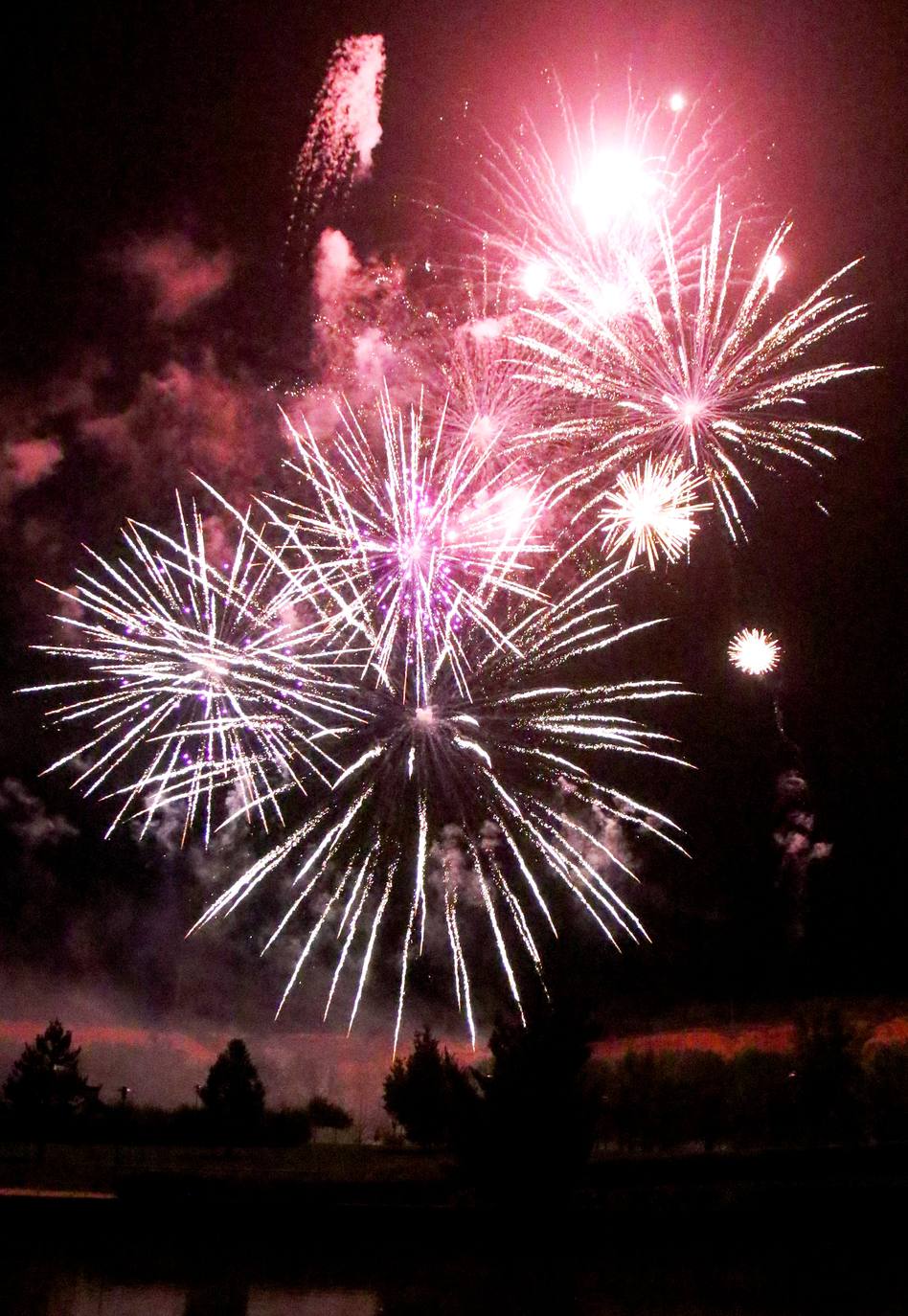 Fotos: Fuegos artificiales del sábado 21