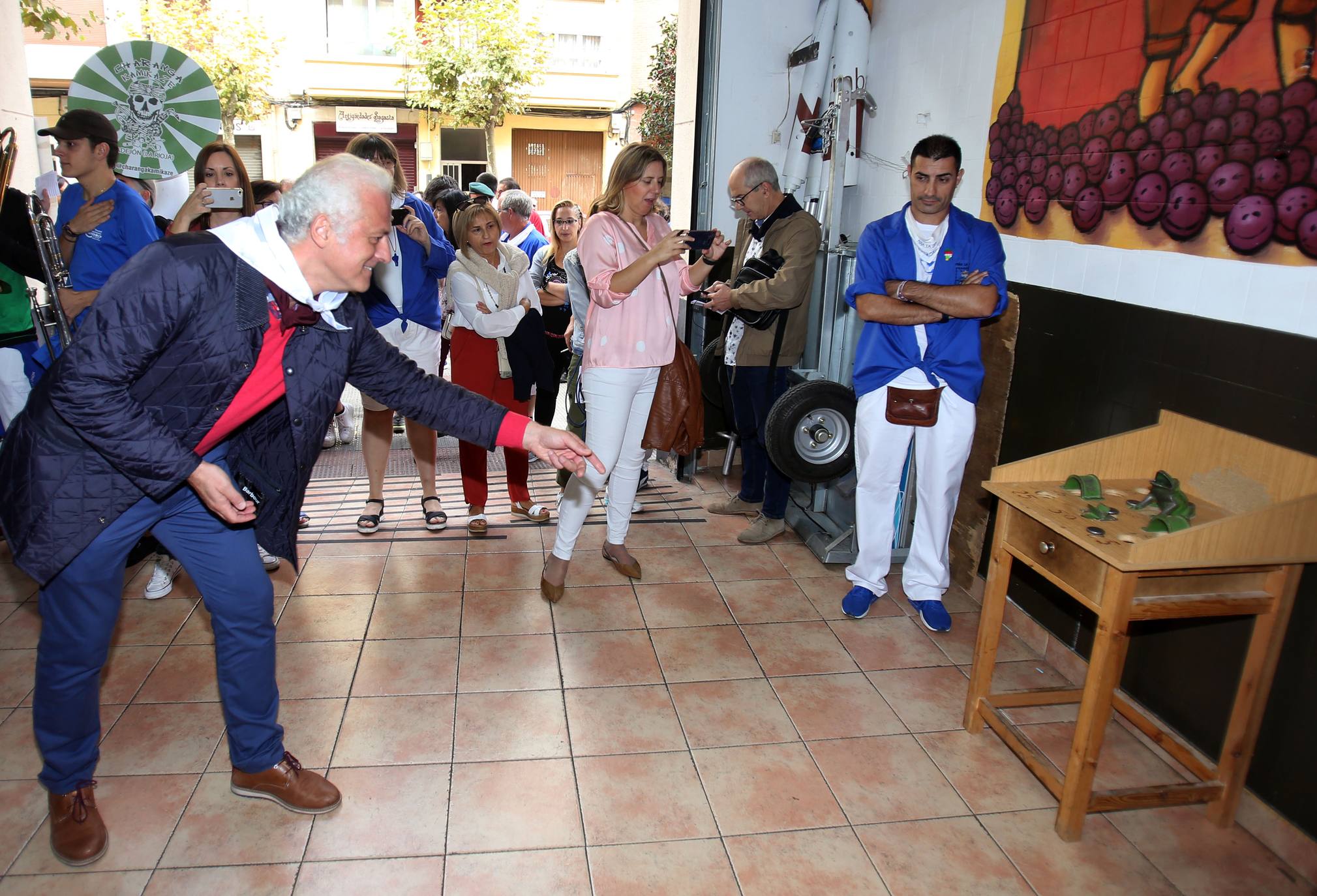 La corporación municipal ha visitado los chamizos de La Unión, Los Brincos y Áster. 