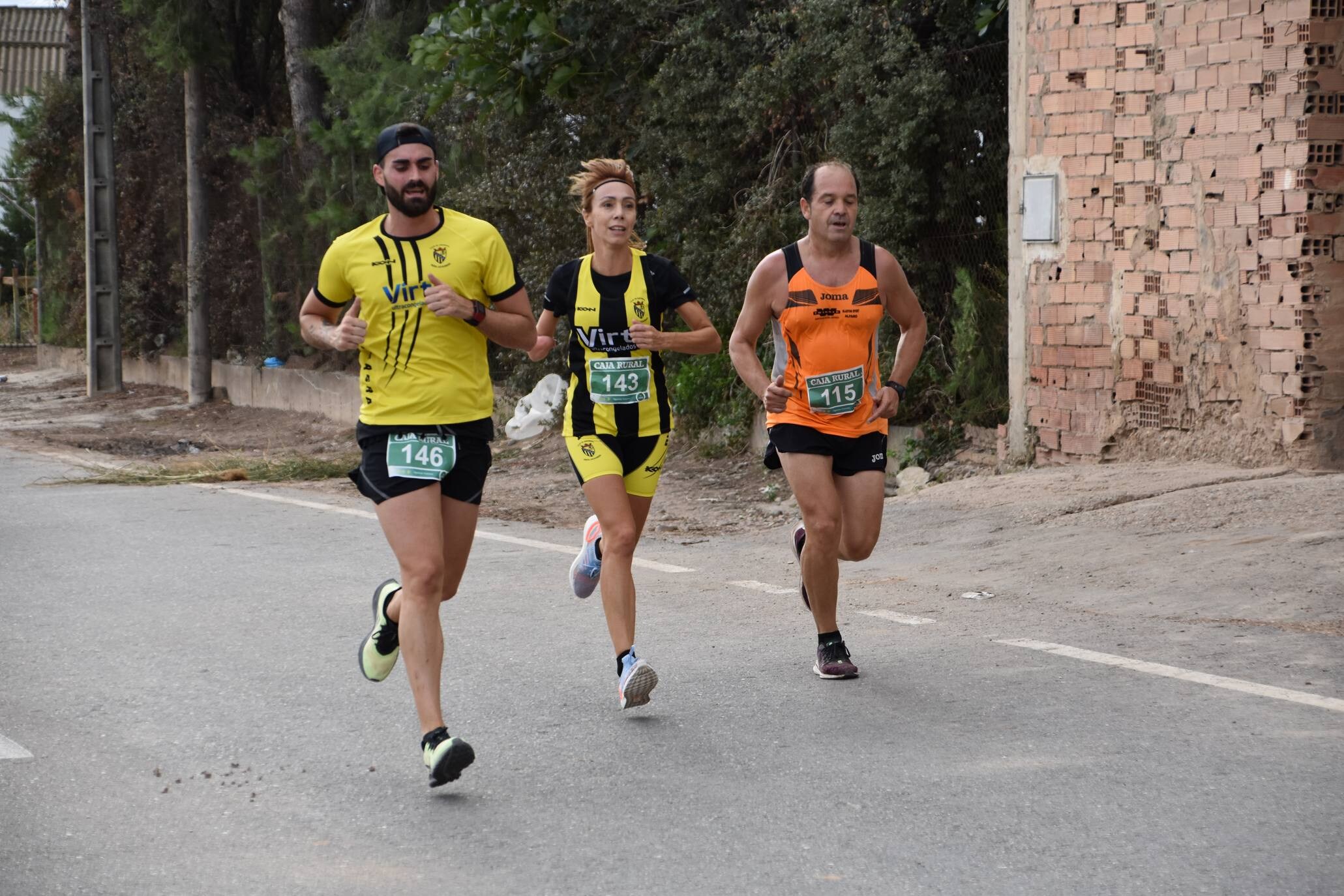 Los corredores completaron el recorrido entre Alfaro y Rincón de Soto. 