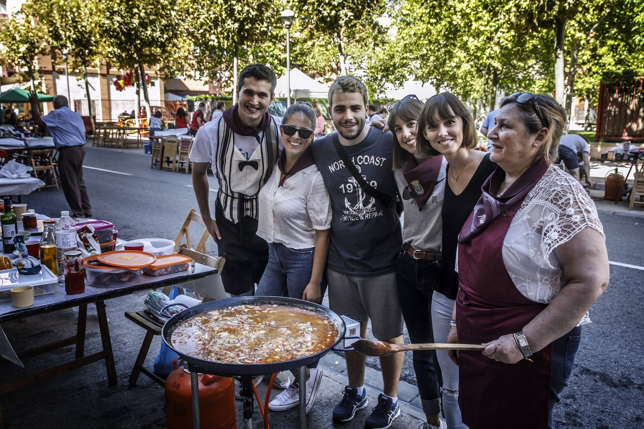 Logroño celebra el Concurso de Paellas de San Mateo