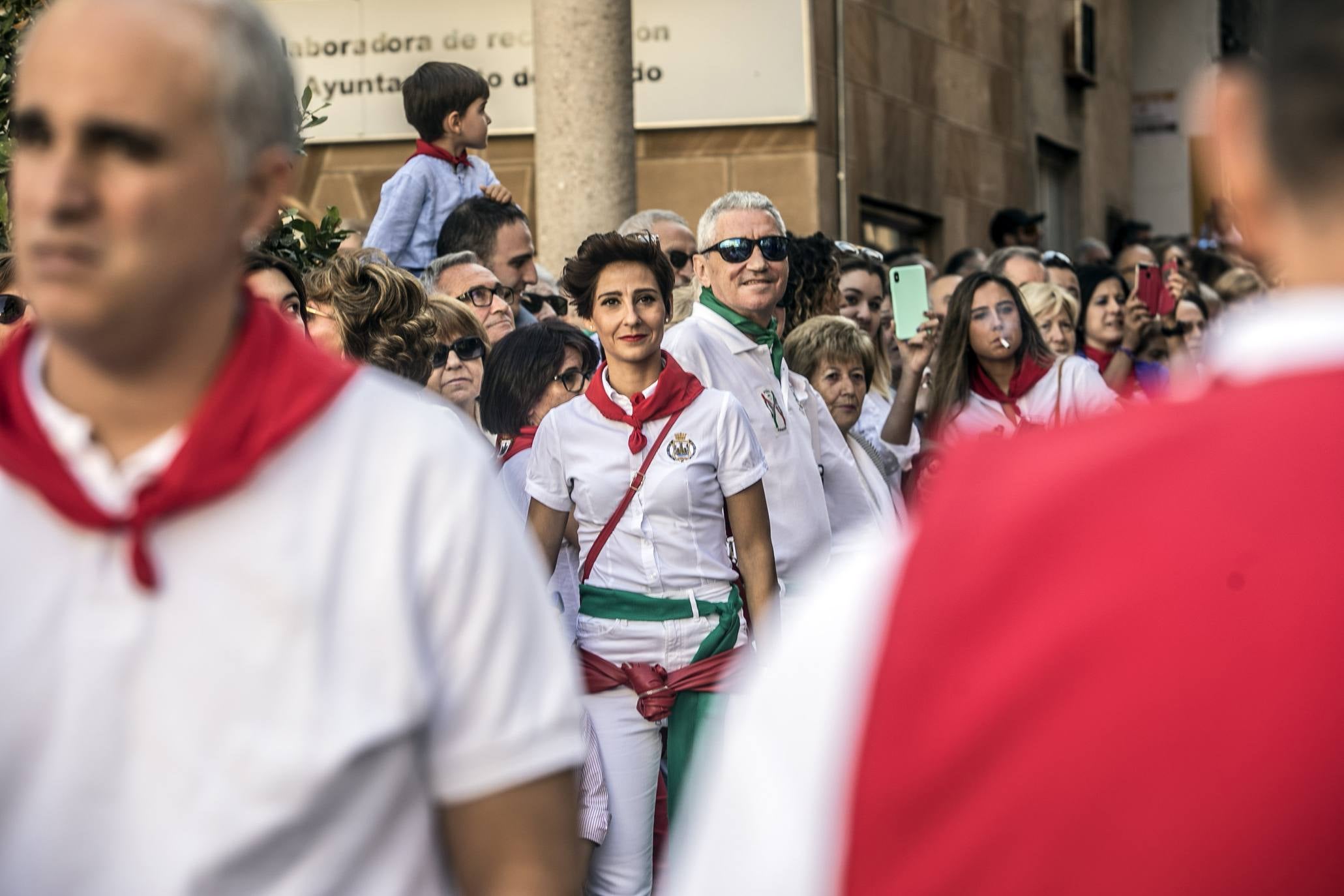 Arnedo disfruta con una nueva representación del robo de los santos en sus fiestas