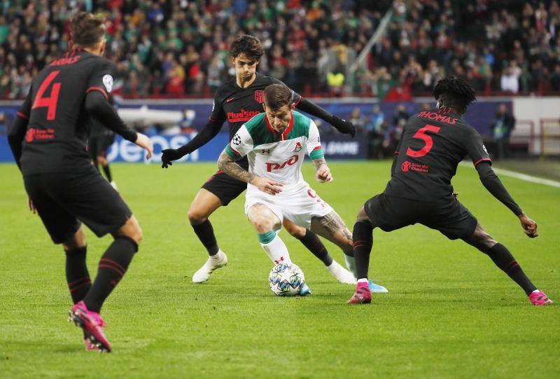 Fotos: Las mejores imágenes del Lokomotiv-Atlético