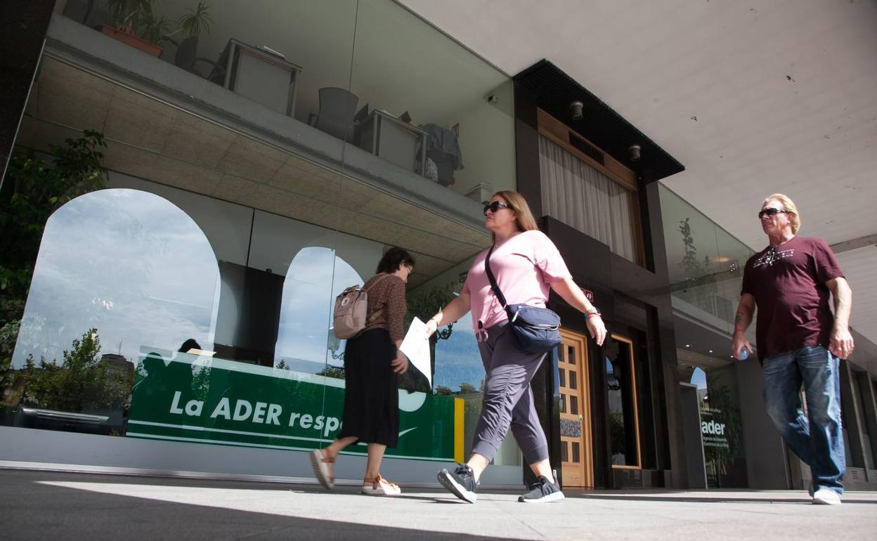 Sede de la Ader en Logroño. 