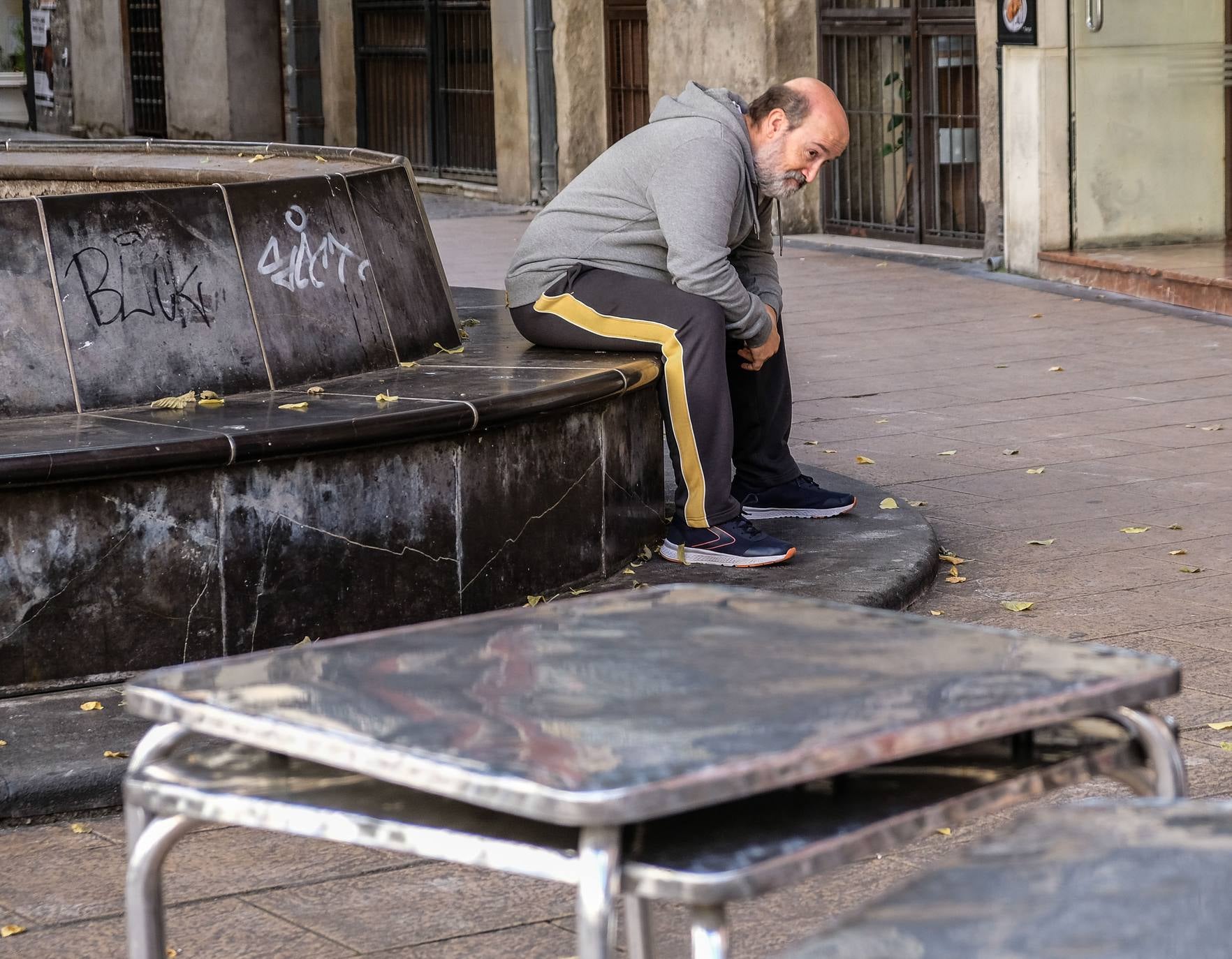 Javier Cámara rueda en Logroño su serie 'Vota Juan'