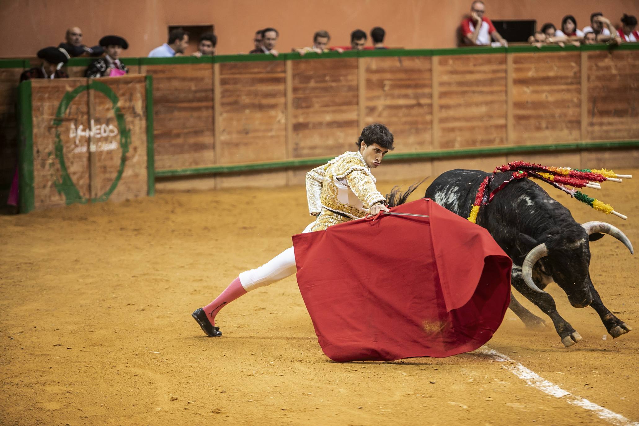 El novillero ha triunfado en la cuarta cita de la Feria del Zapato de Oro. 