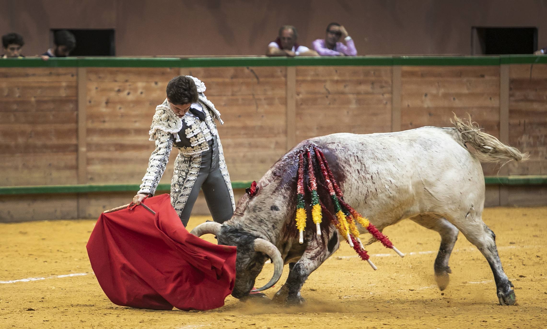 El novillero ha triunfado en la cuarta cita de la Feria del Zapato de Oro. 