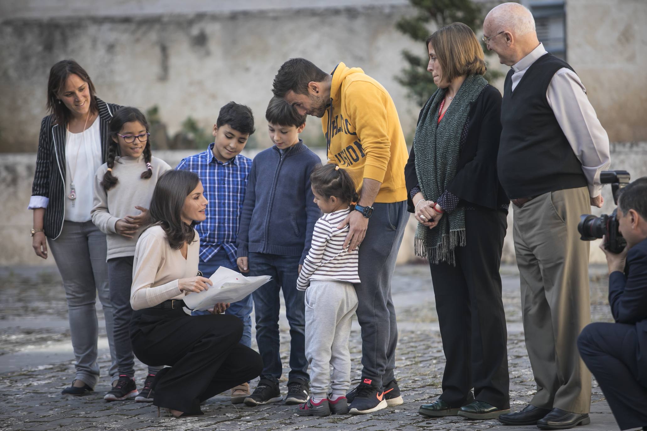 Fotos: Doña Letizia inaugura en San Millán el XIV Seminario Internacional de Lengua y Periodismo