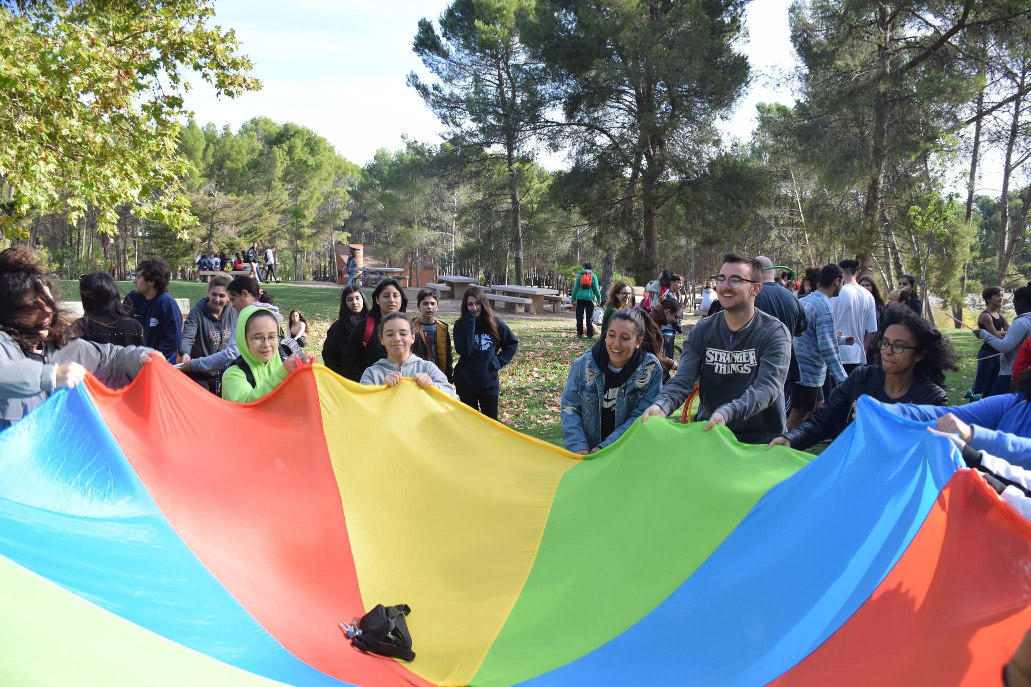 Talleres del IES Batalla de Clavijo en La Grajera