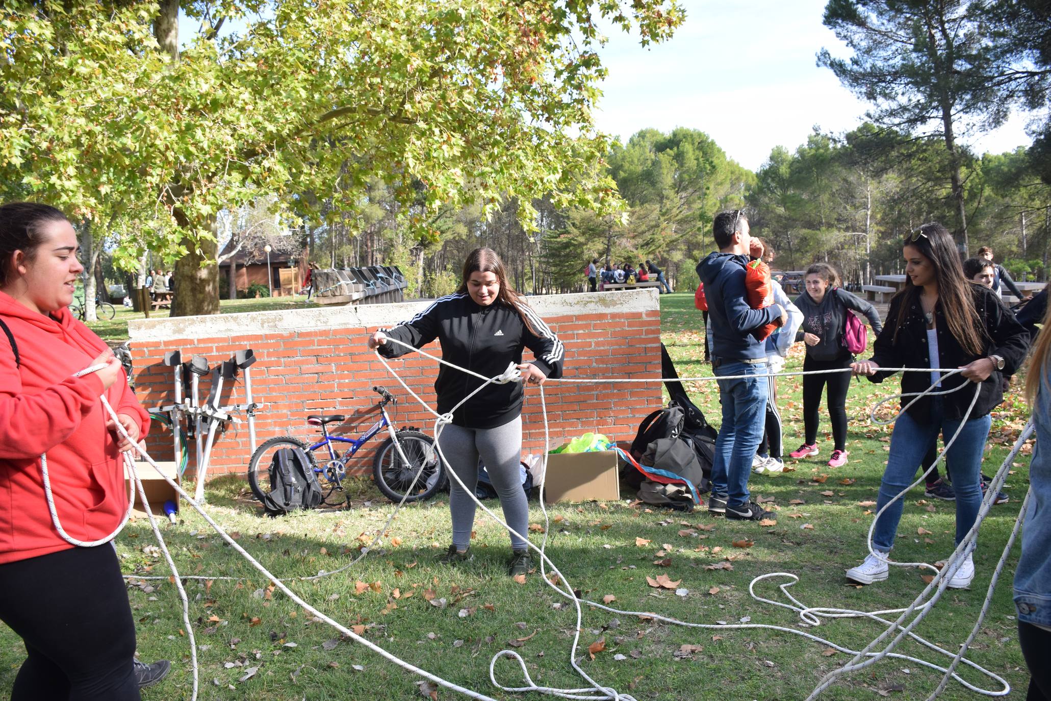 Talleres del IES Batalla de Clavijo en La Grajera