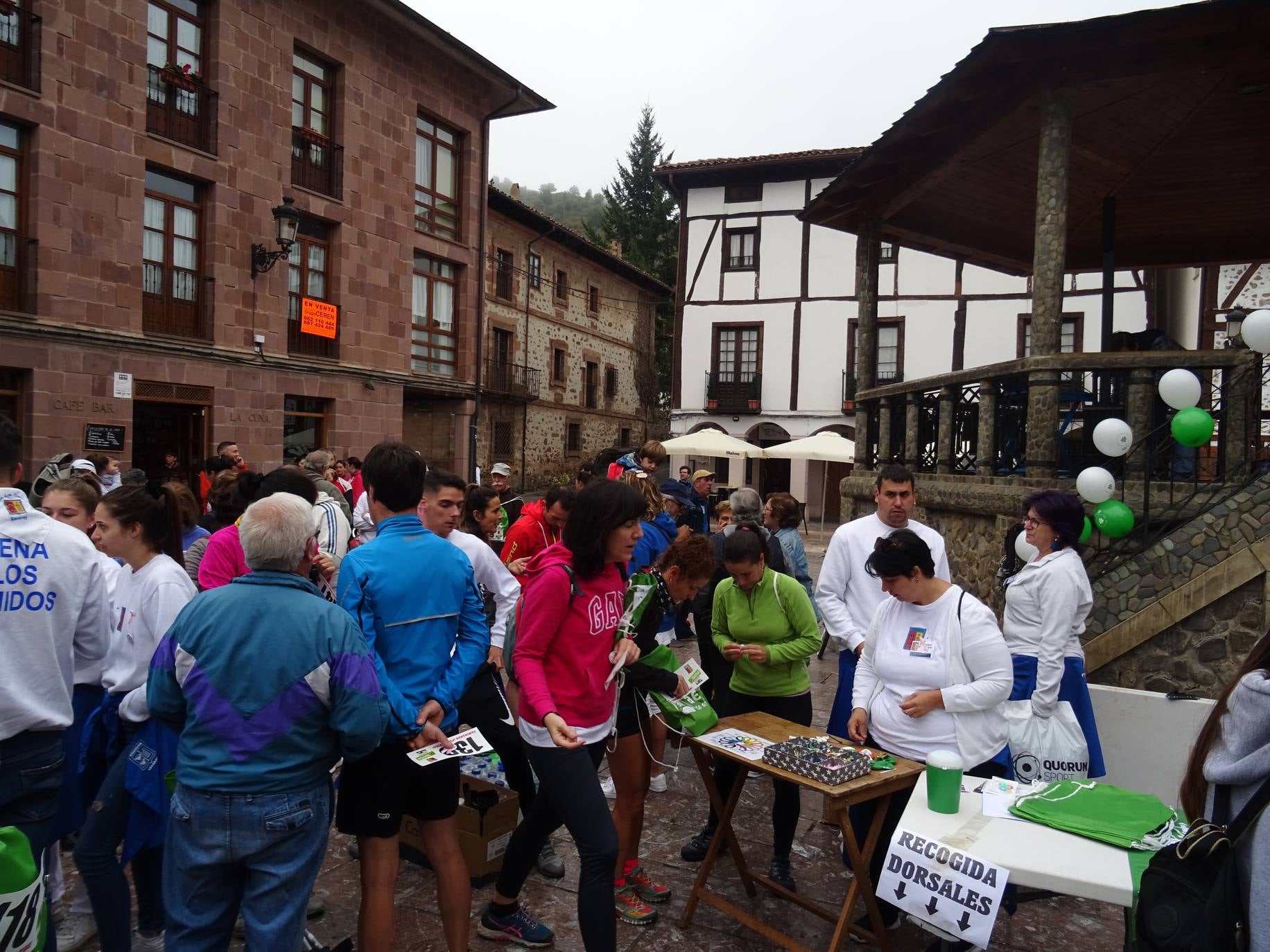 Marcha 'Caminando, ¡por la vida! celebrada en Ezcaray