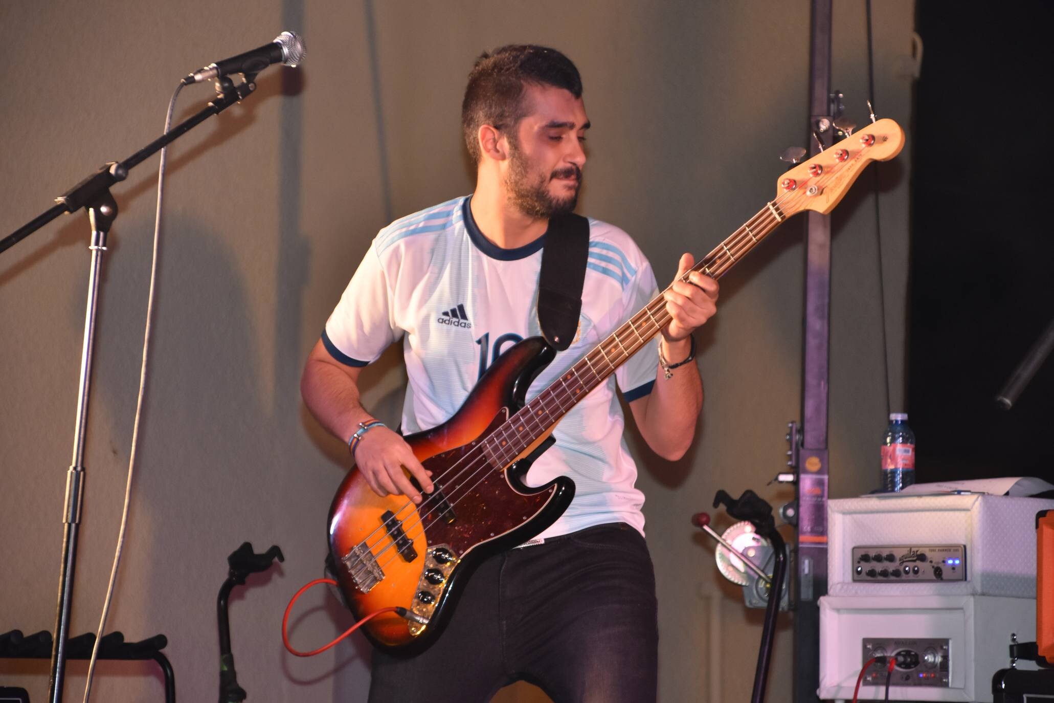 La música suena en el casco antiguo de Calahorra