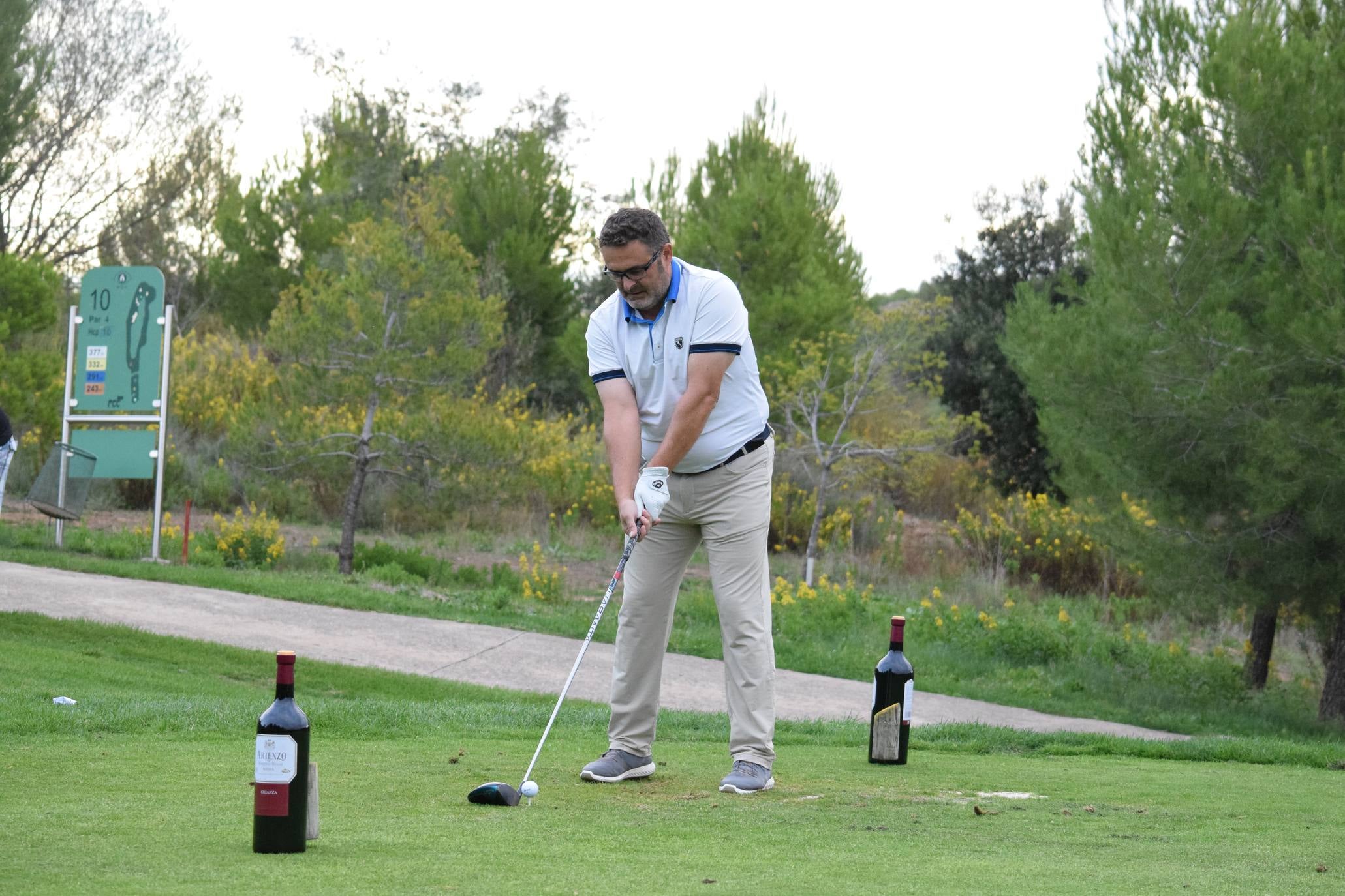 Jornada de juego del Torneo Marqués de Riscal, de la Liga de Golf y Vino, de lomejordelvinoderioja.com.