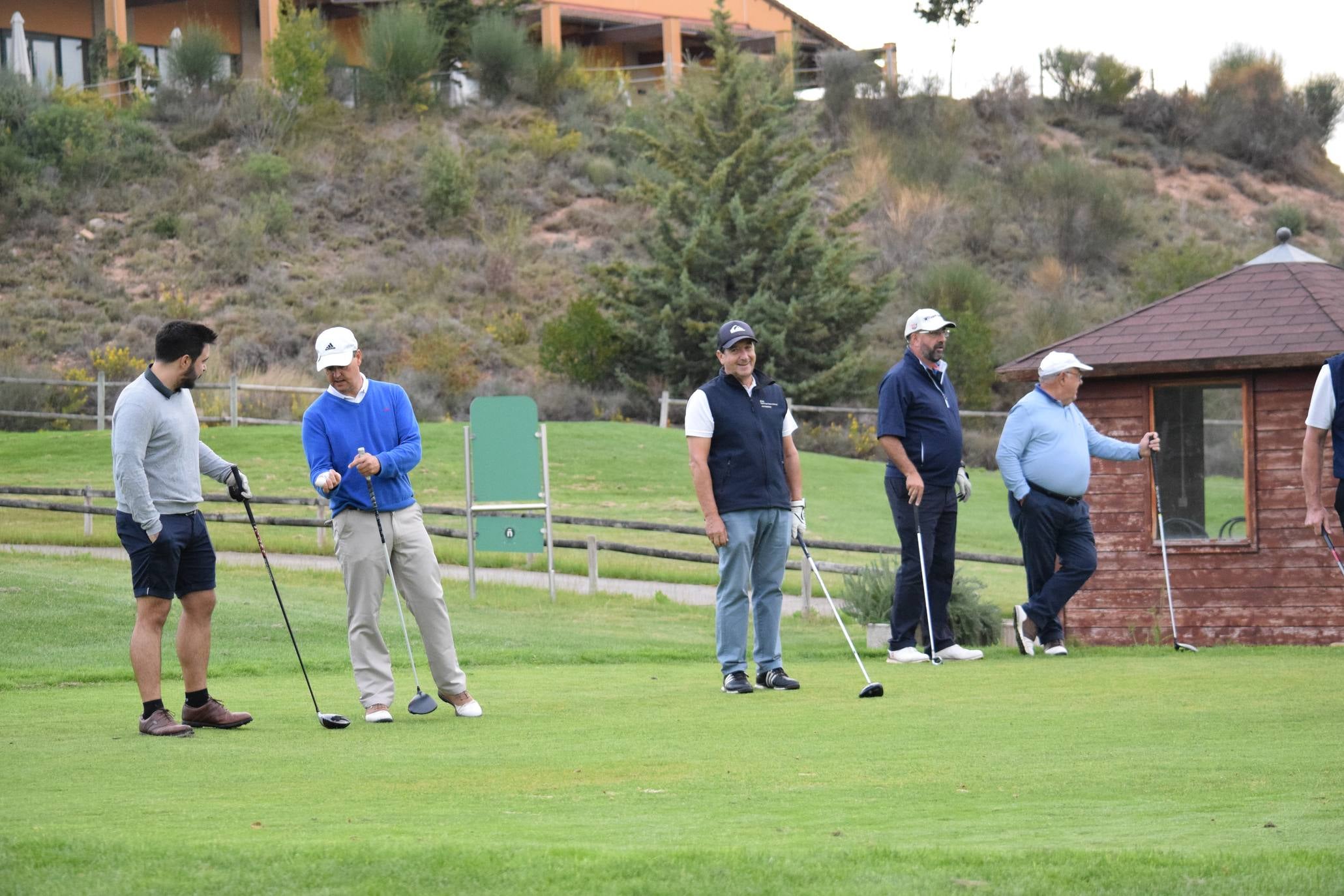Jornada de juego del Torneo Marqués de Riscal, de la Liga de Golf y Vino, de lomejordelvinoderioja.com.