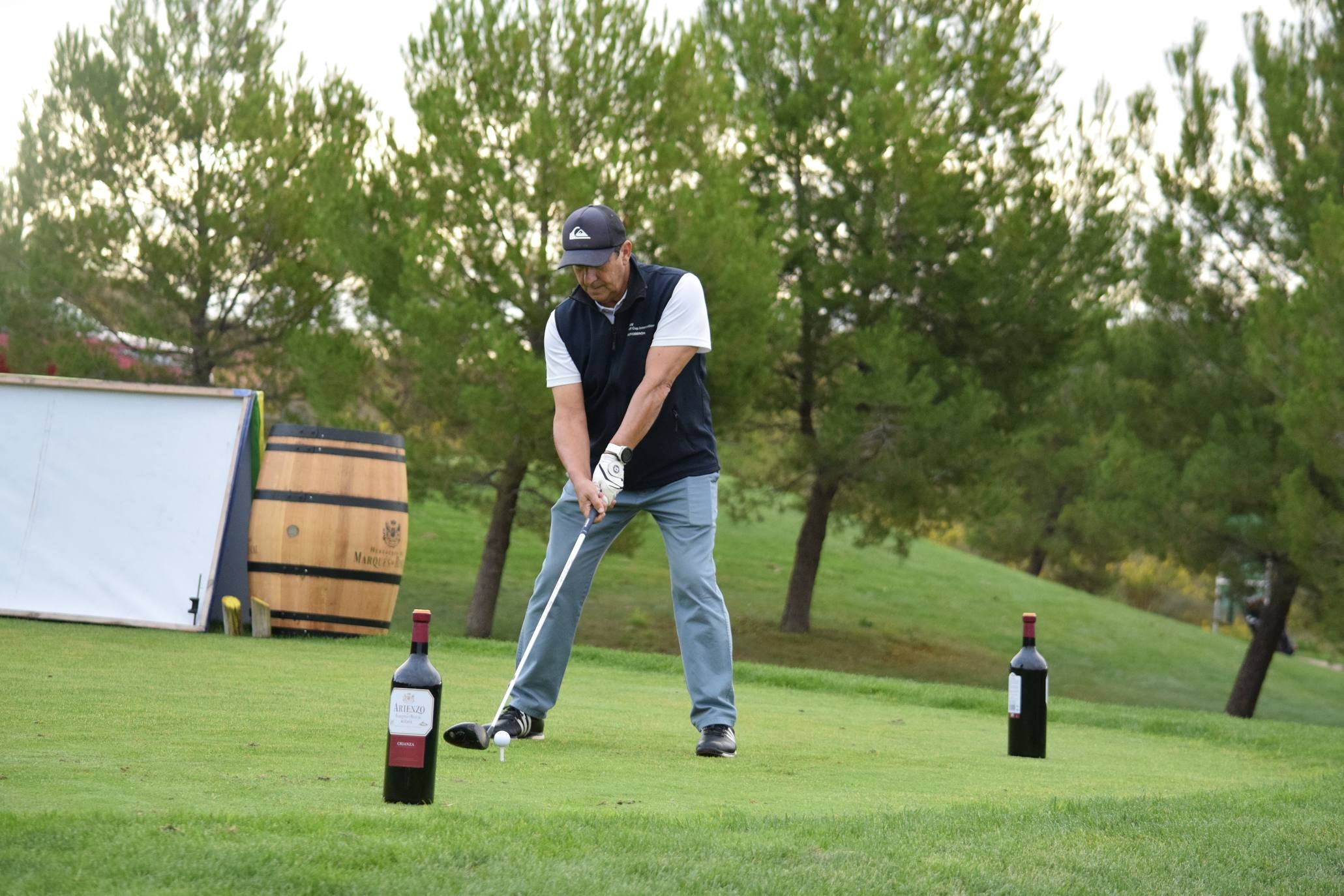 Jornada de juego del Torneo Marqués de Riscal, de la Liga de Golf y Vino, de lomejordelvinoderioja.com.
