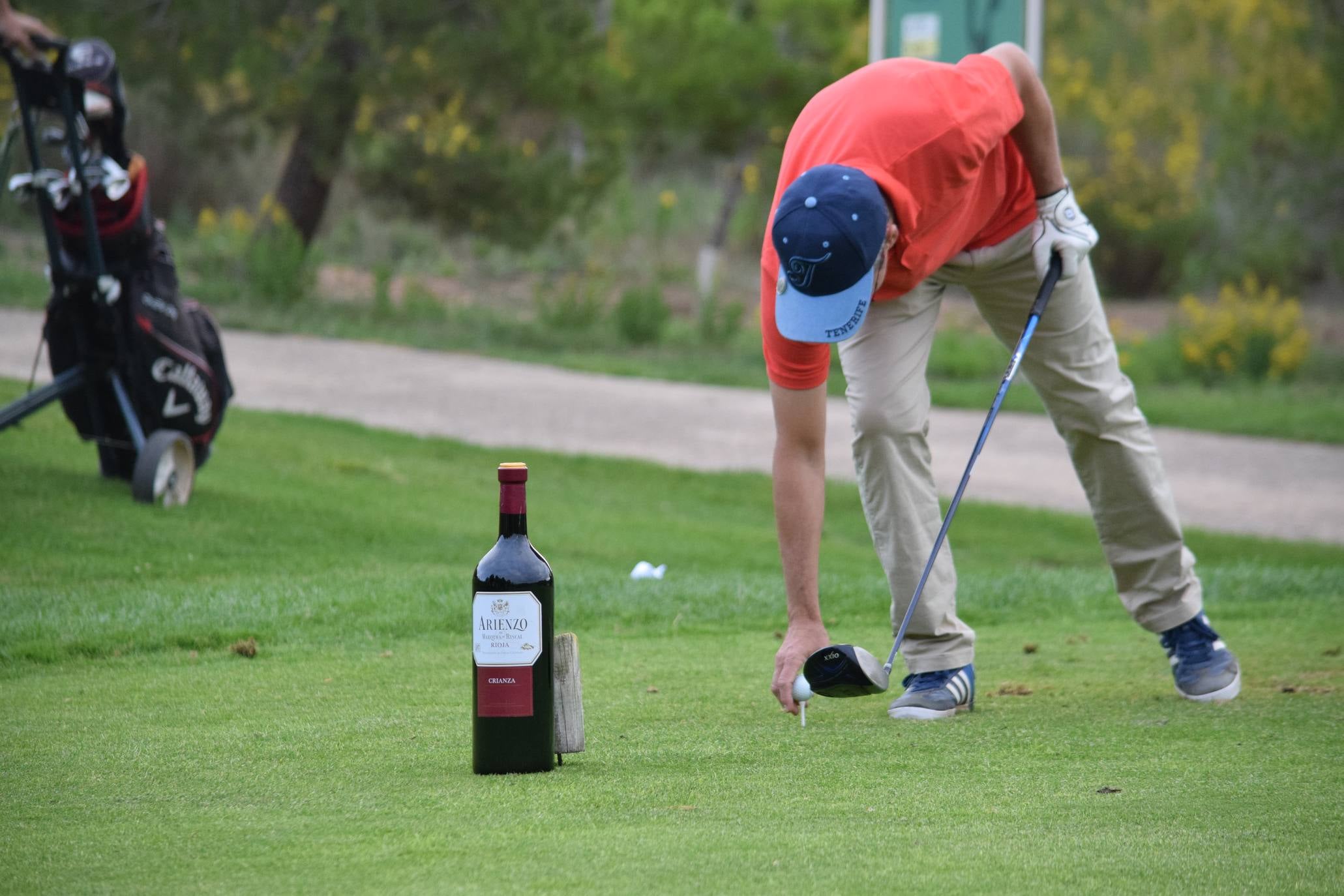 Jornada de juego del Torneo Marqués de Riscal, de la Liga de Golf y Vino, de lomejordelvinoderioja.com.