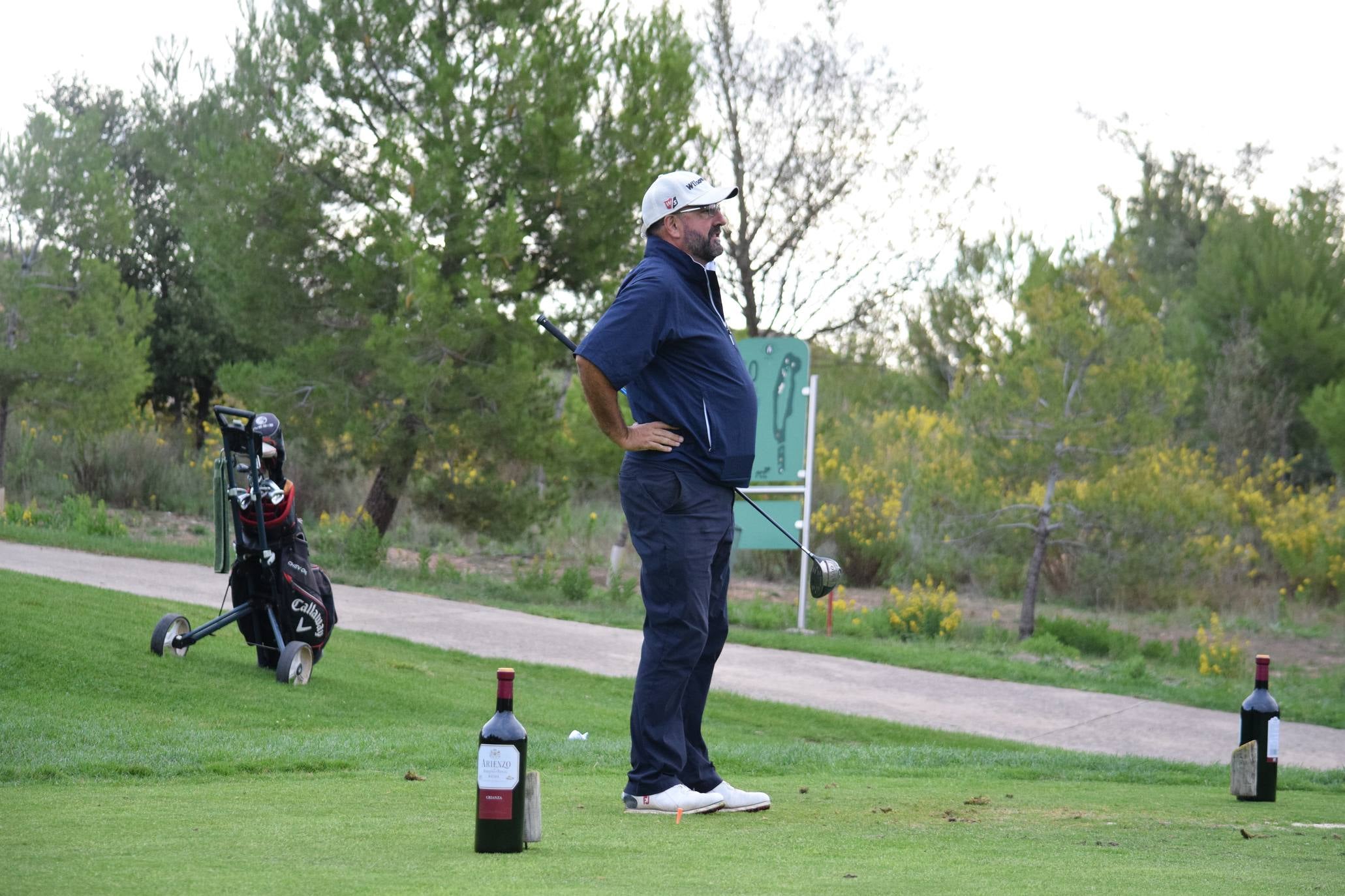 Jornada de juego del Torneo Marqués de Riscal, de la Liga de Golf y Vino, de lomejordelvinoderioja.com.