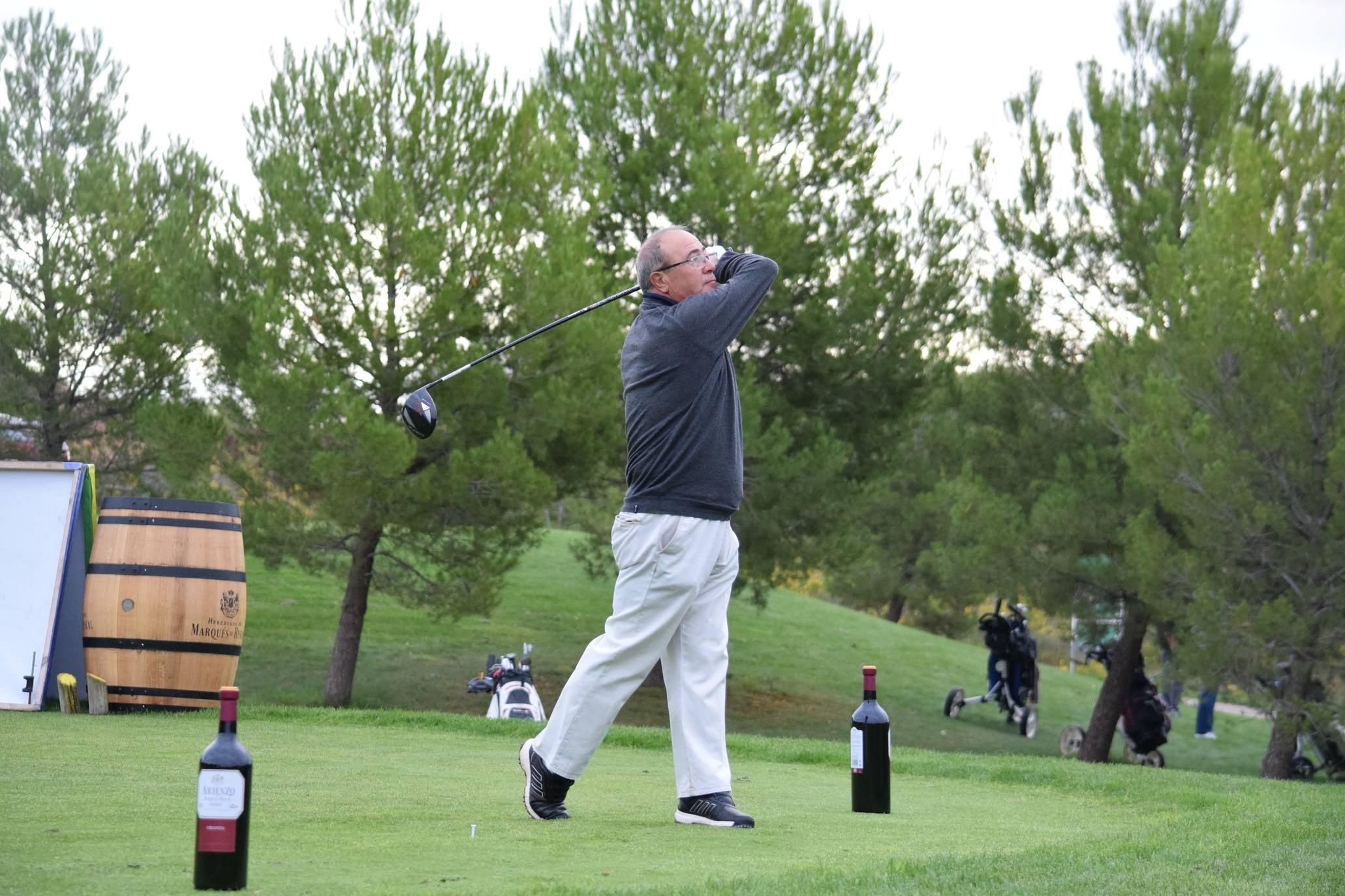 Jornada de juego del Torneo Marqués de Riscal, de la Liga de Golf y Vino, de lomejordelvinoderioja.com.