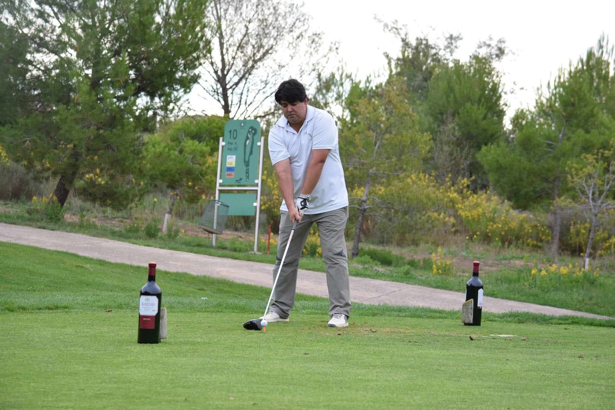 Jornada de juego del Torneo Marqués de Riscal, de la Liga de Golf y Vino, de lomejordelvinoderioja.com.