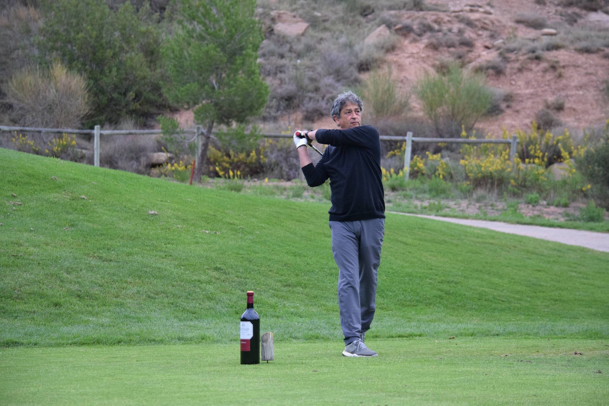 Jornada de juego del Torneo Marqués de Riscal, de la Liga de Golf y Vino, de lomejordelvinoderioja.com.