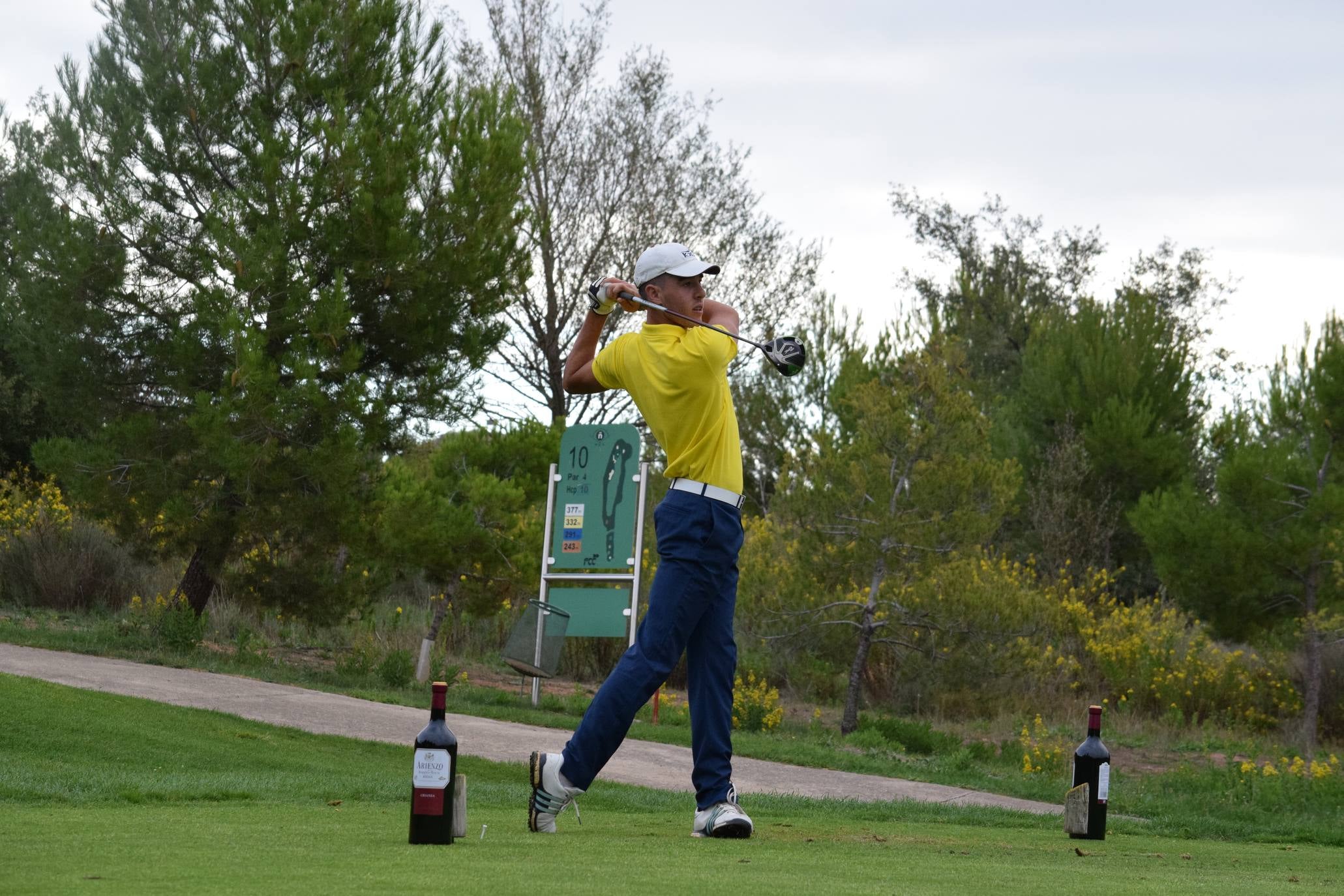 Jornada de juego del Torneo Marqués de Riscal, de la Liga de Golf y Vino, de lomejordelvinoderioja.com.