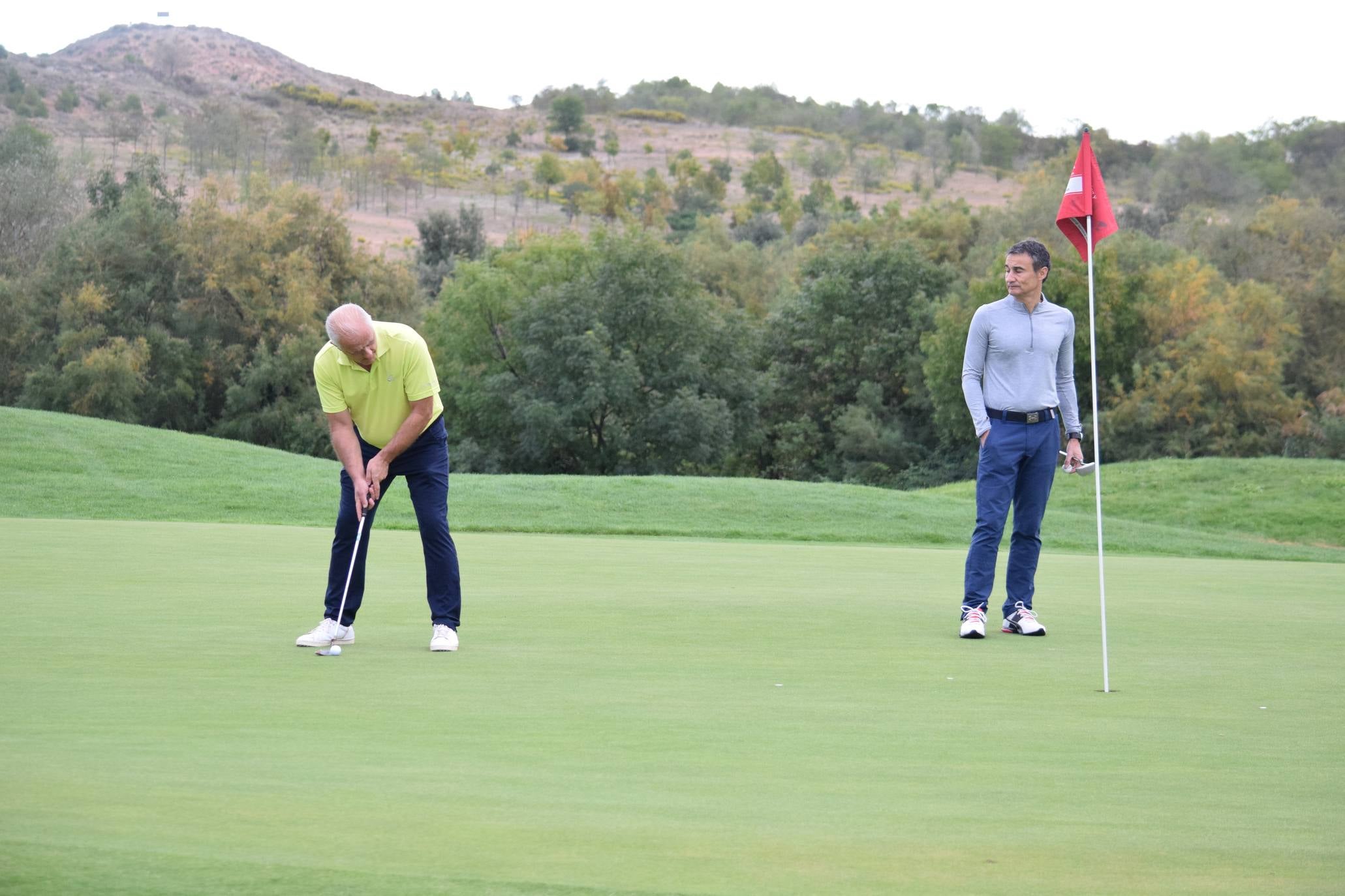 Jornada de juego del Torneo Marqués de Riscal, de la Liga de Golf y Vino, de lomejordelvinoderioja.com.