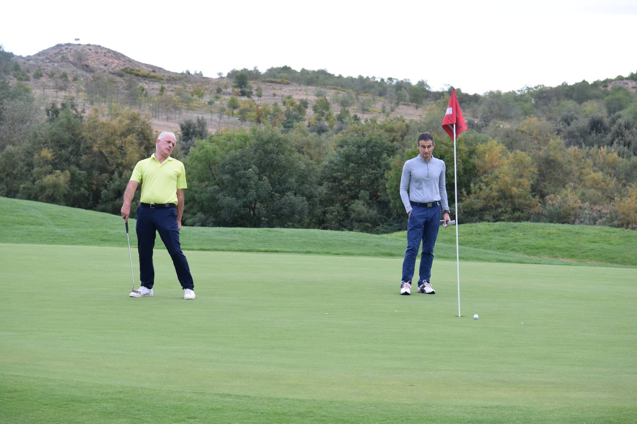 Jornada de juego del Torneo Marqués de Riscal, de la Liga de Golf y Vino, de lomejordelvinoderioja.com.
